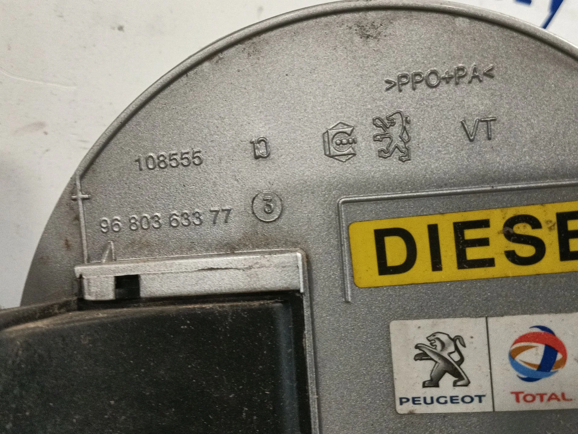 Tapa Combustible para Peugeot 308