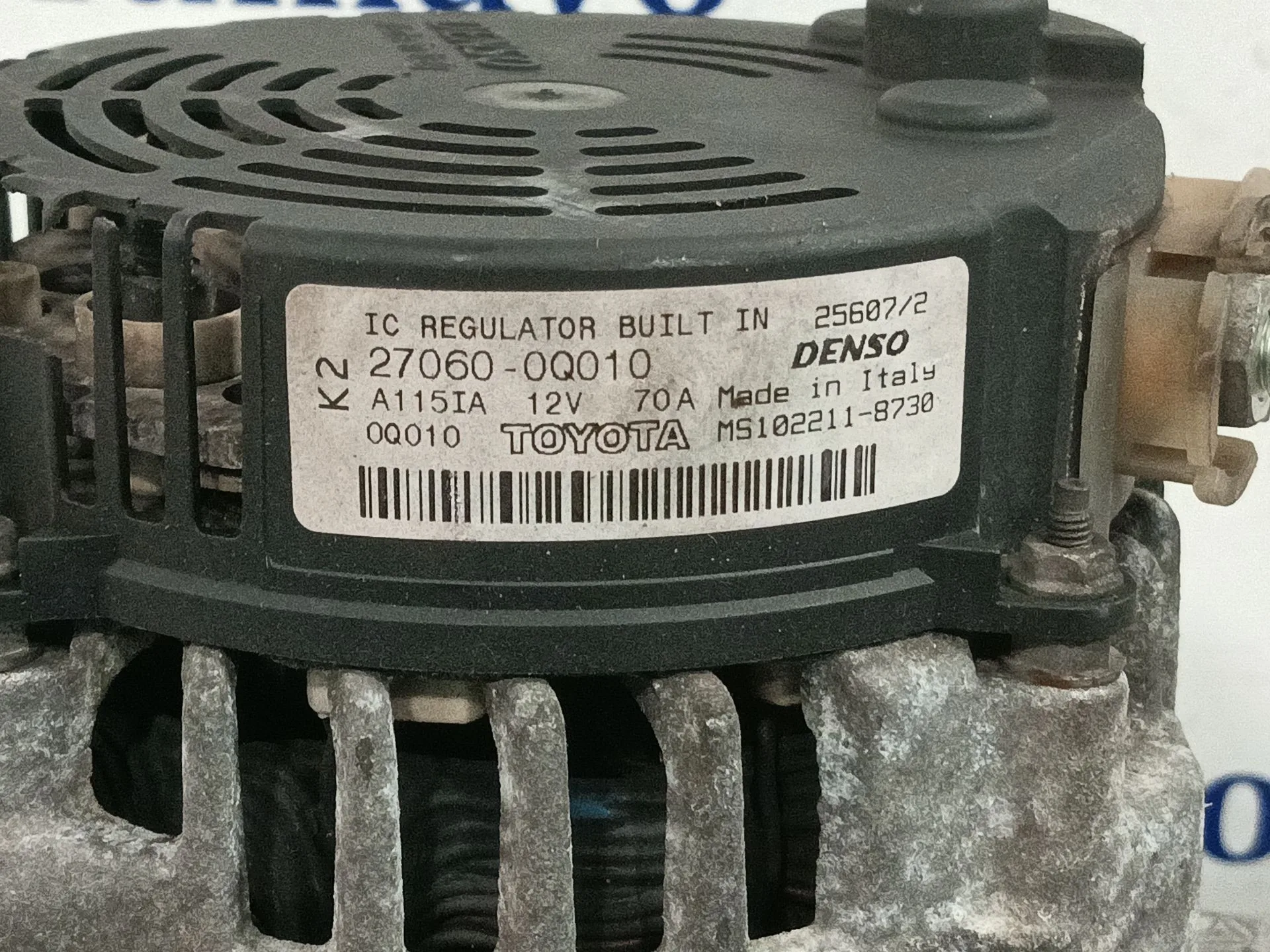 Alternador para Peugeot 107