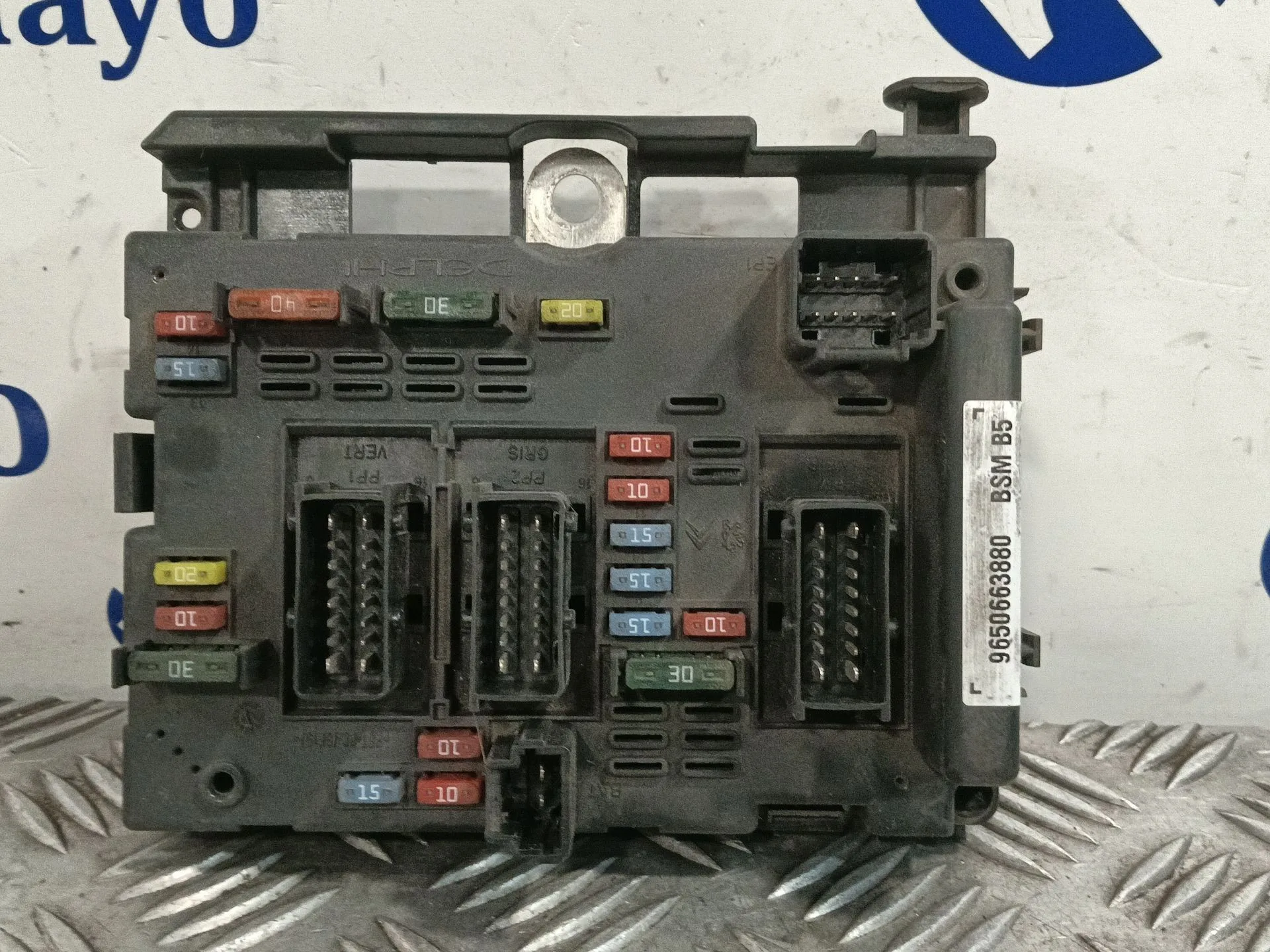 Caja Reles / Fusibles para Peugeot 307 Cc (3B)