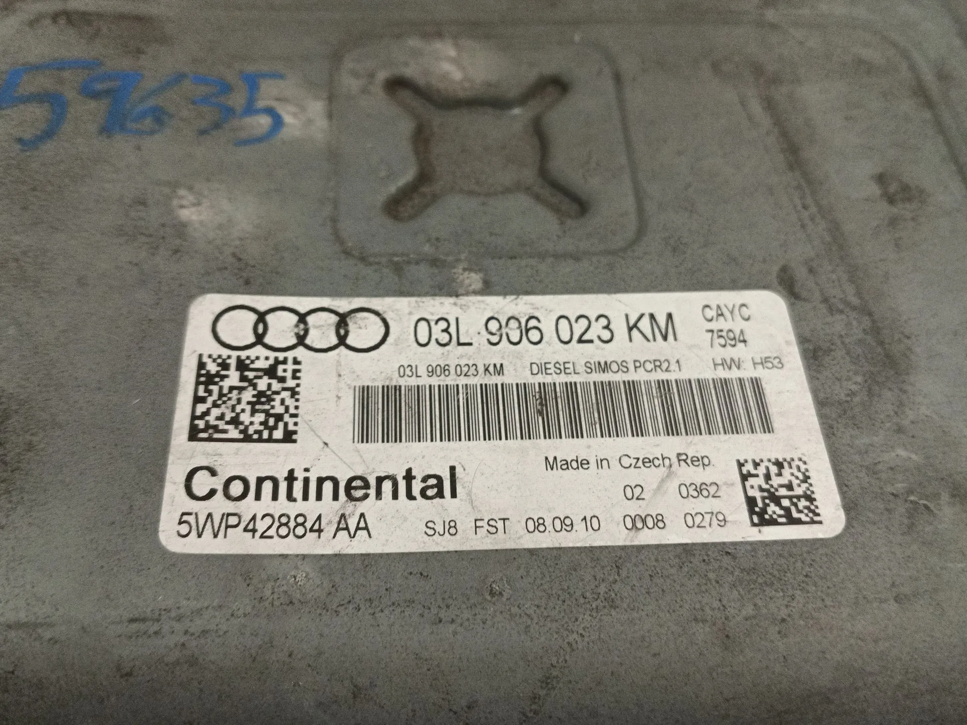Centralita Motor Uce para Audi A1 (8X1, 8Xk)