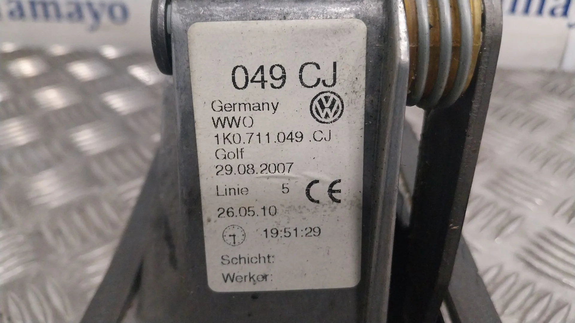 Palanca Cambio para Volkswagen Golf Vi (5K1)