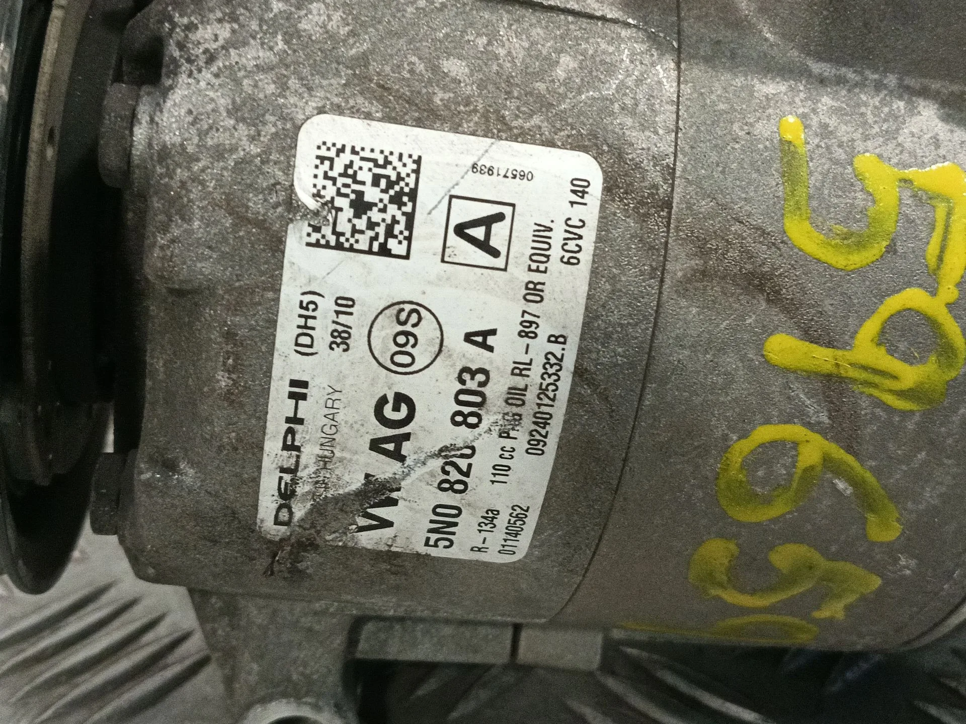 Compresor Aire Acondicionado para Volkswagen Golf Vi (5K1)