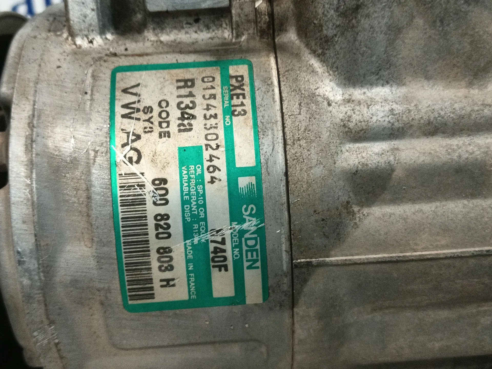 Compresor Aire Acondicionado para Seat Cordoba (6L2)