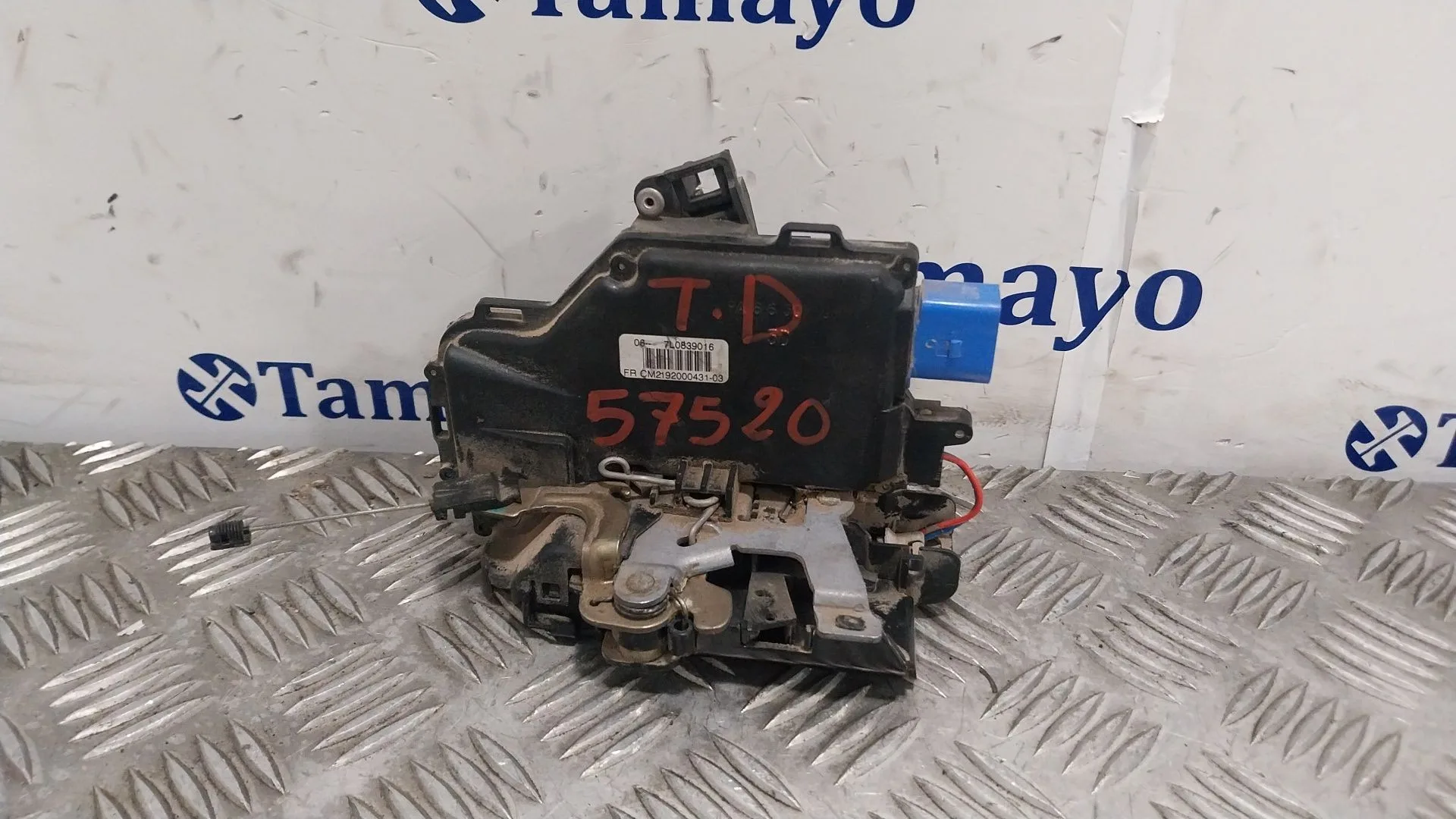Cerradura Puerta Trasera Derecha para Seat Altea Xl (5P5)