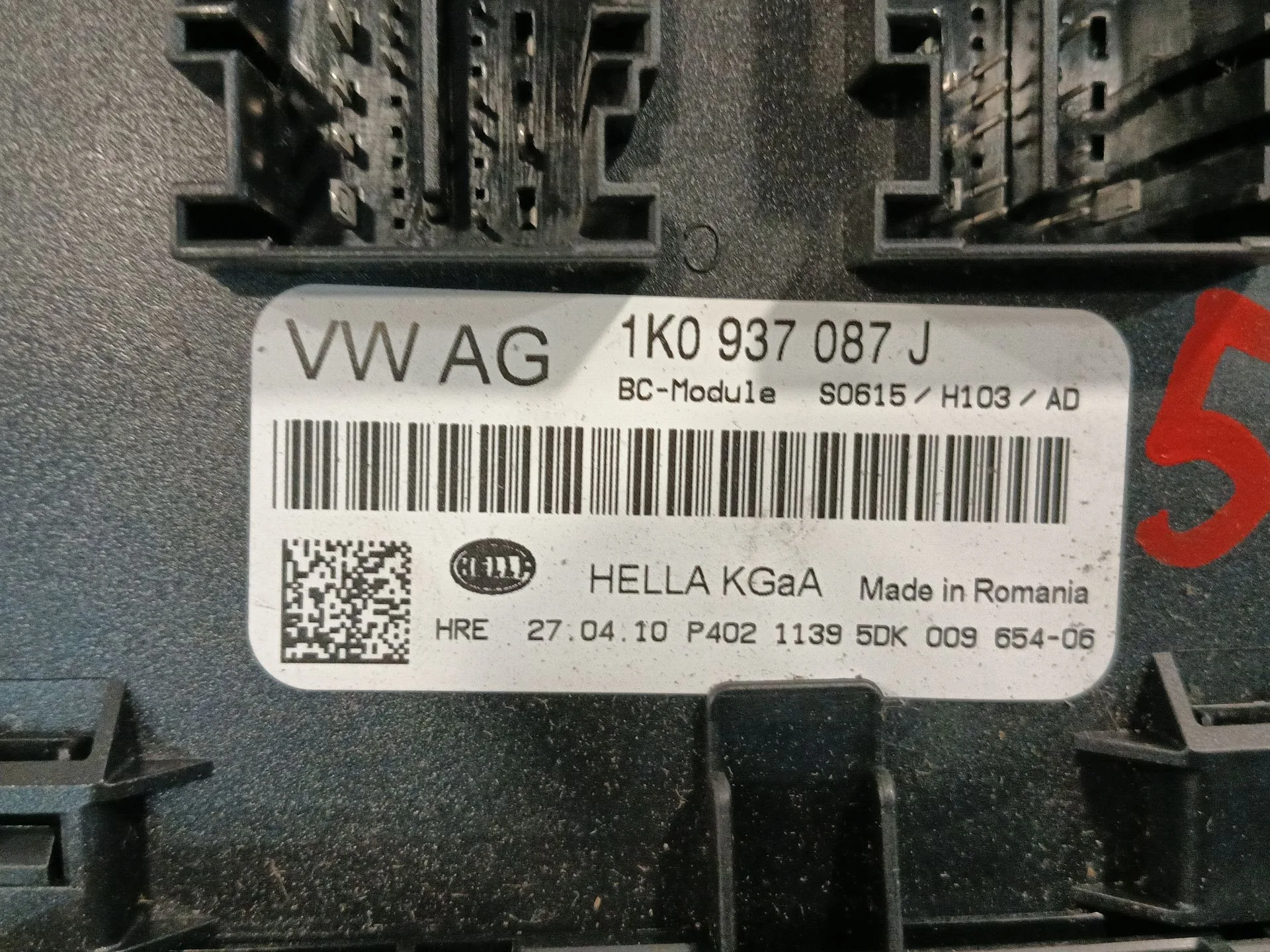 Modulo Confort para Volkswagen Golf Vi (5K1)