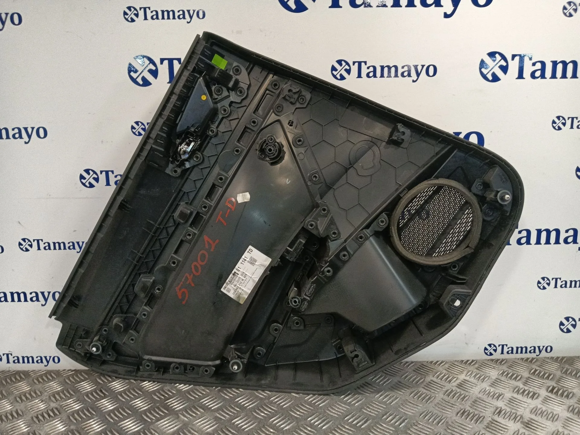 Guarnecido Puerta Trasera Derecha para Volkswagen Polo Vi (Aw1, Bz1, Ae1)