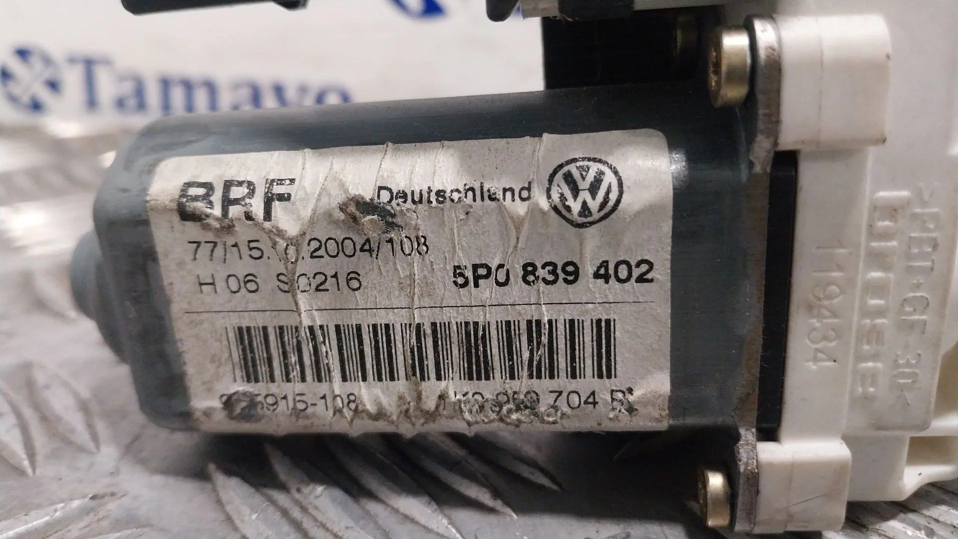 Motor Elevalunas Trasero Derecho para Seat Altea Xl (5P5)