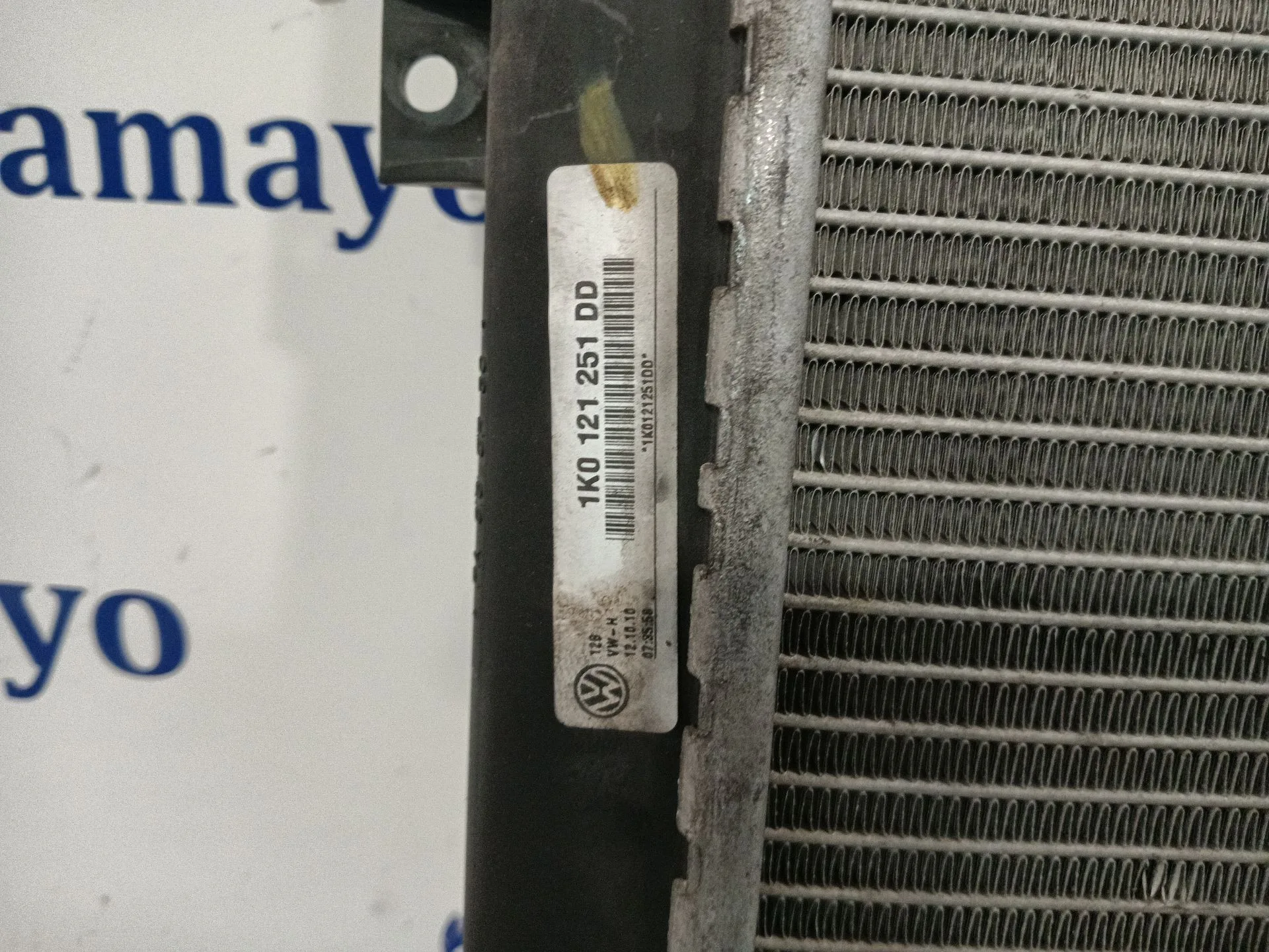 Radiador Agua para Volkswagen Golf Vi (5K1)