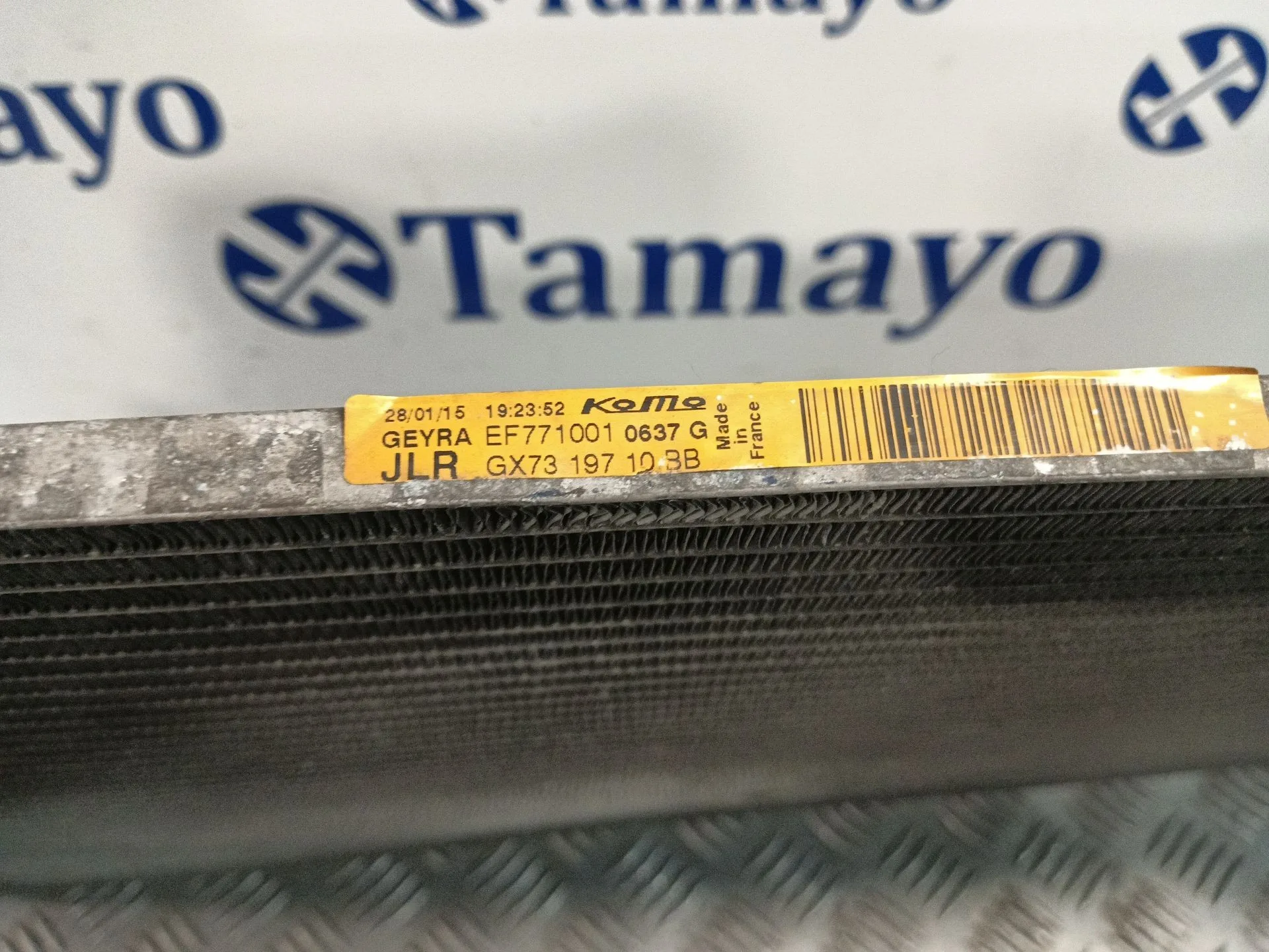 Condensador / Radiador Aire Acondicionado para Jaguar Xe (X760)