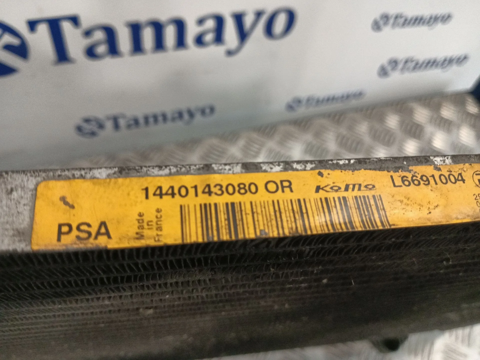 Condensador / Radiador Aire Acondicionado para Fiat Punto Berlina (188)