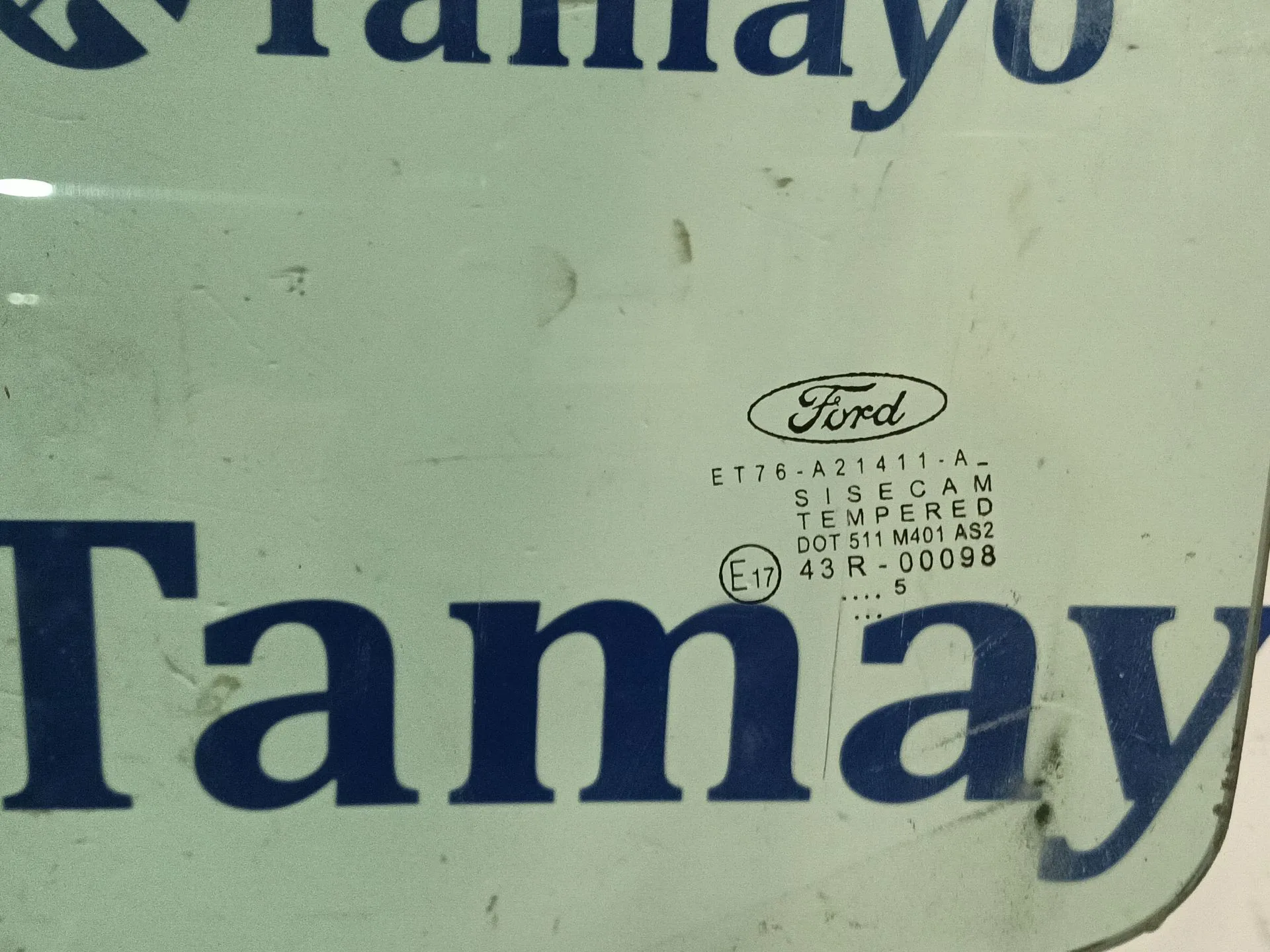 Luna Delantera Izquierda para Ford Tourneo Courier B460 Monospace