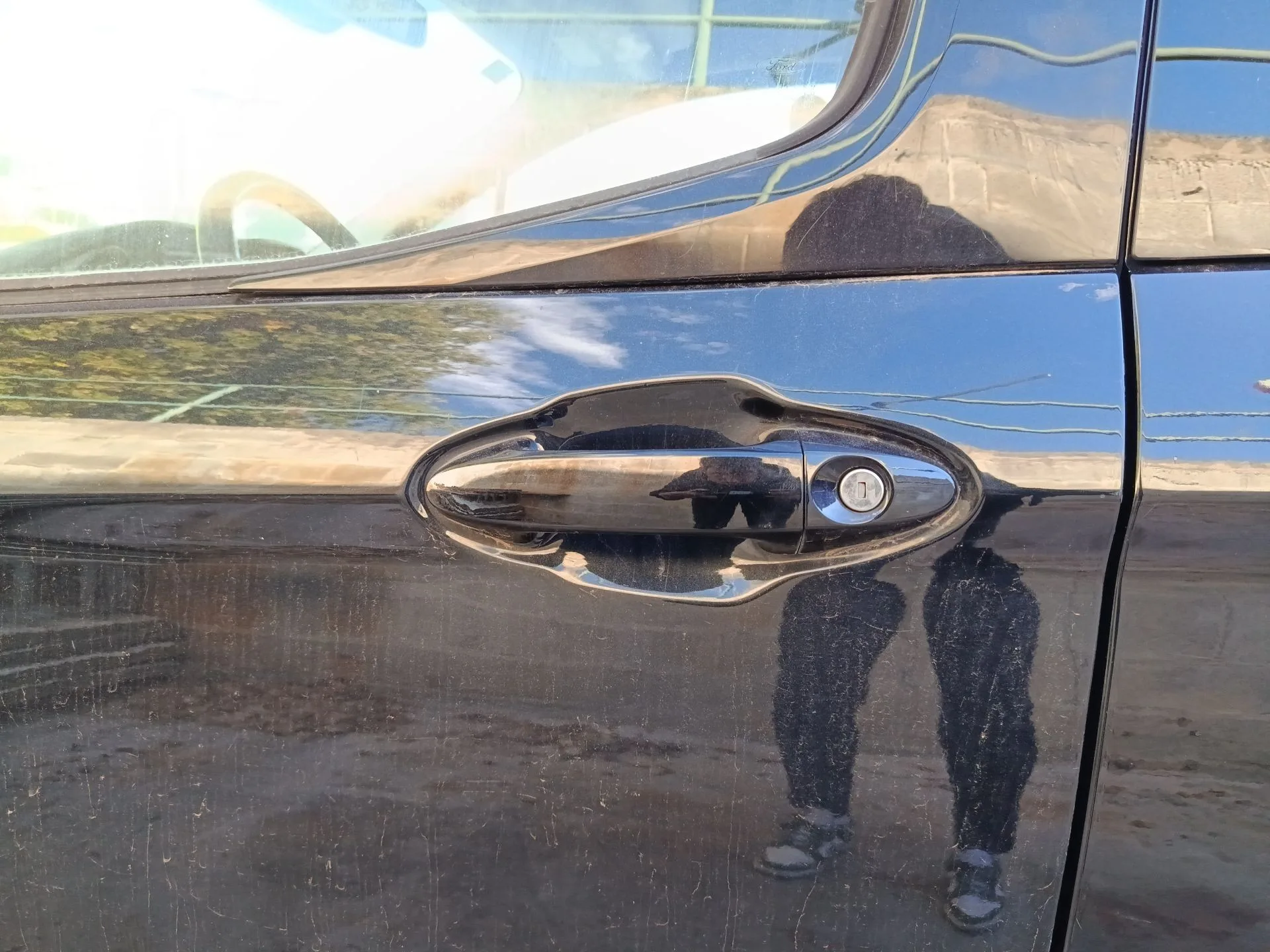 Maneta Exterior Delantera Izquierda para Ford Tourneo Courier B460 Monospace