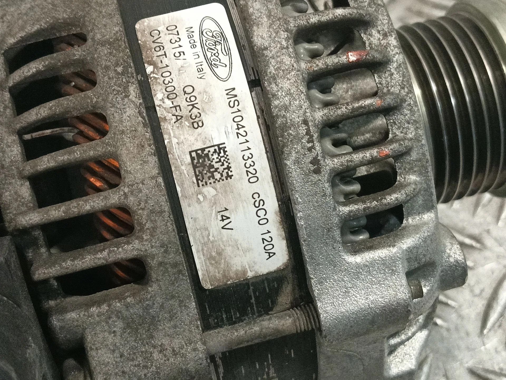 Alternador para Ford Tourneo Courier B460 Monospace