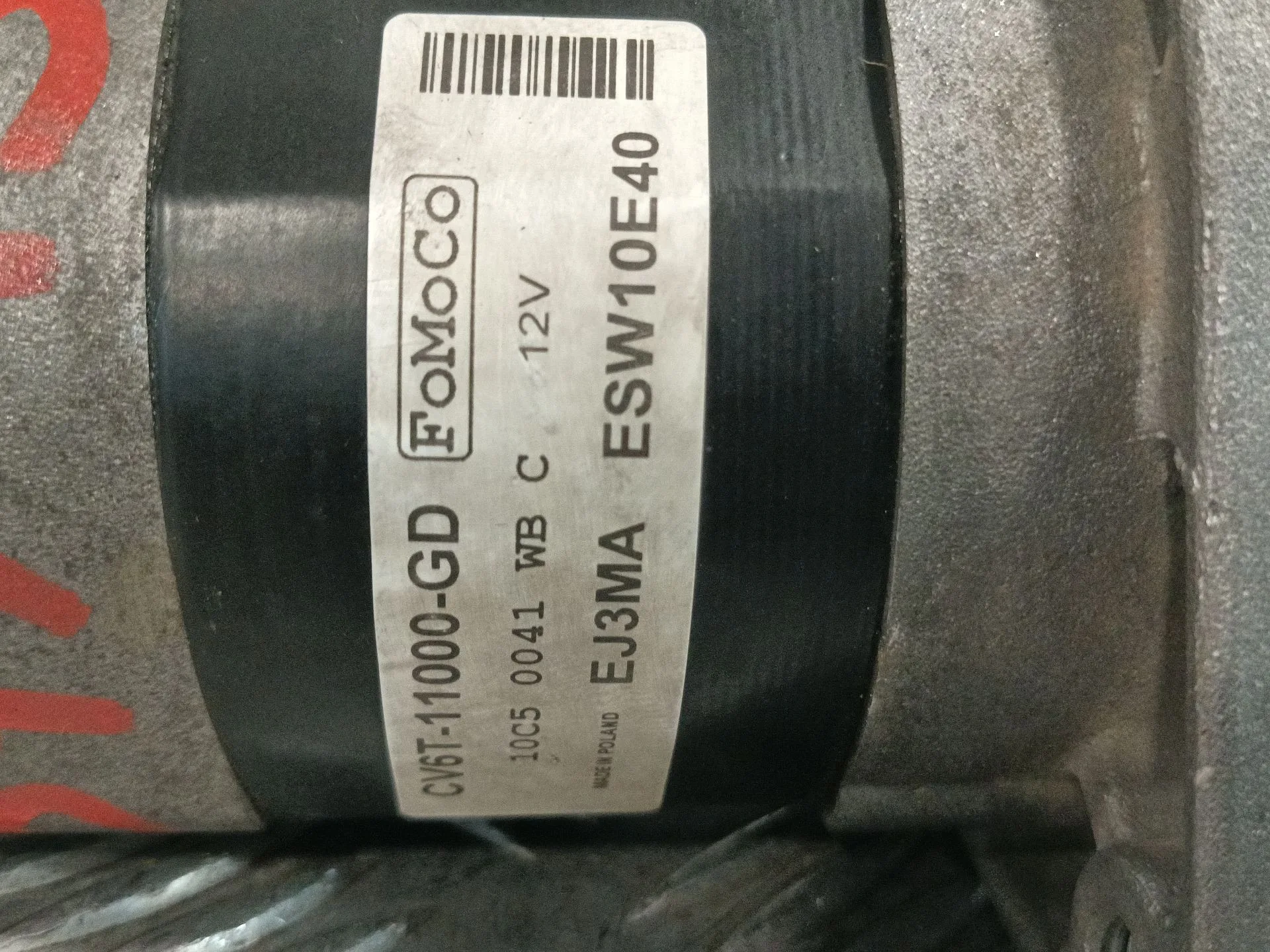 Motor Arranque para Ford Tourneo Courier B460 Monospace