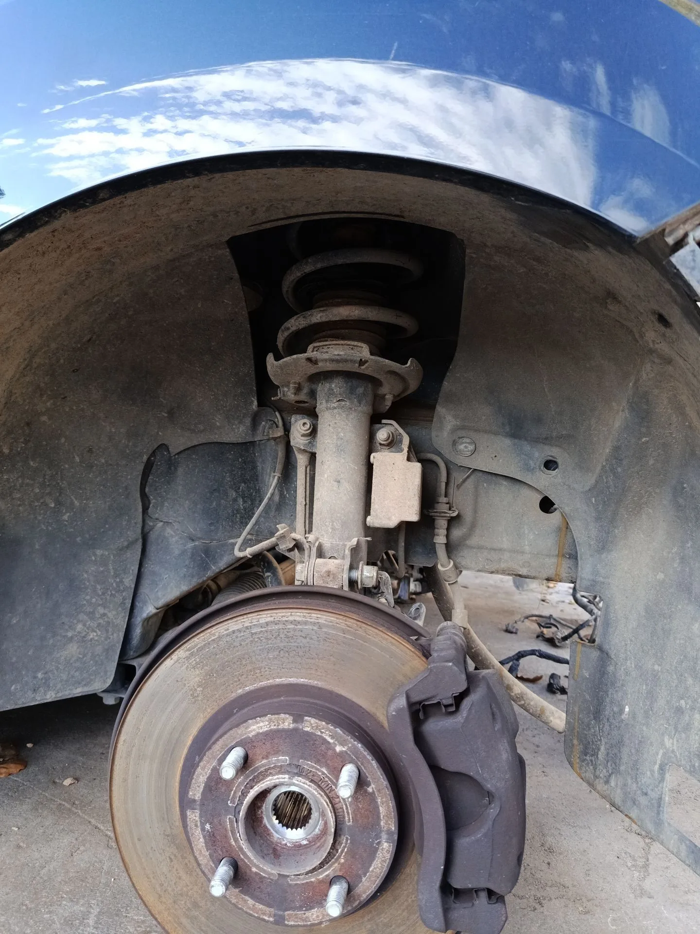 Amortiguador Delantero Derecho para Ford Tourneo Courier B460 Monospace