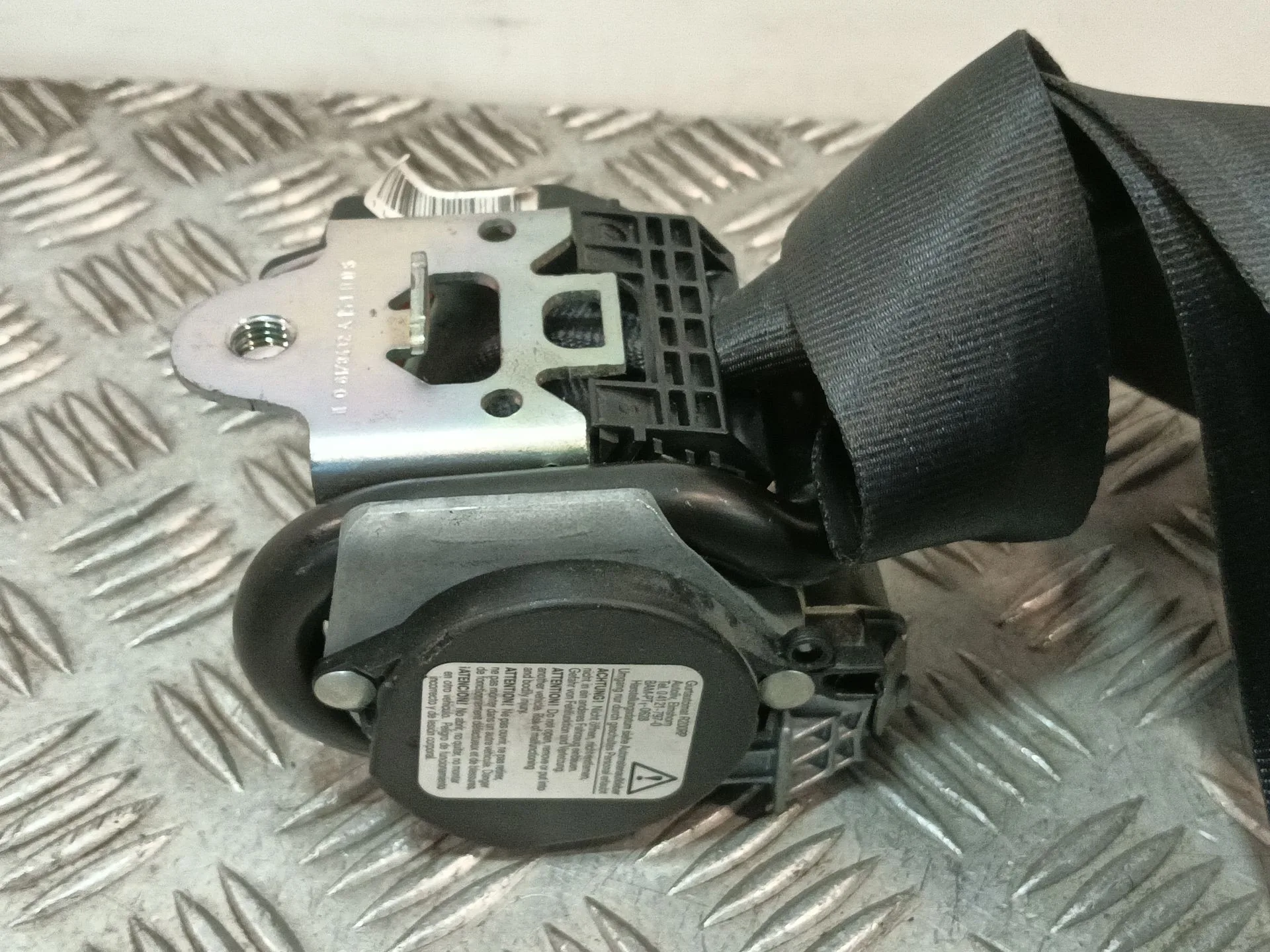 Cinturon Seguridad Delantero Izquierdo para Ford Tourneo Courier B460 Monospace