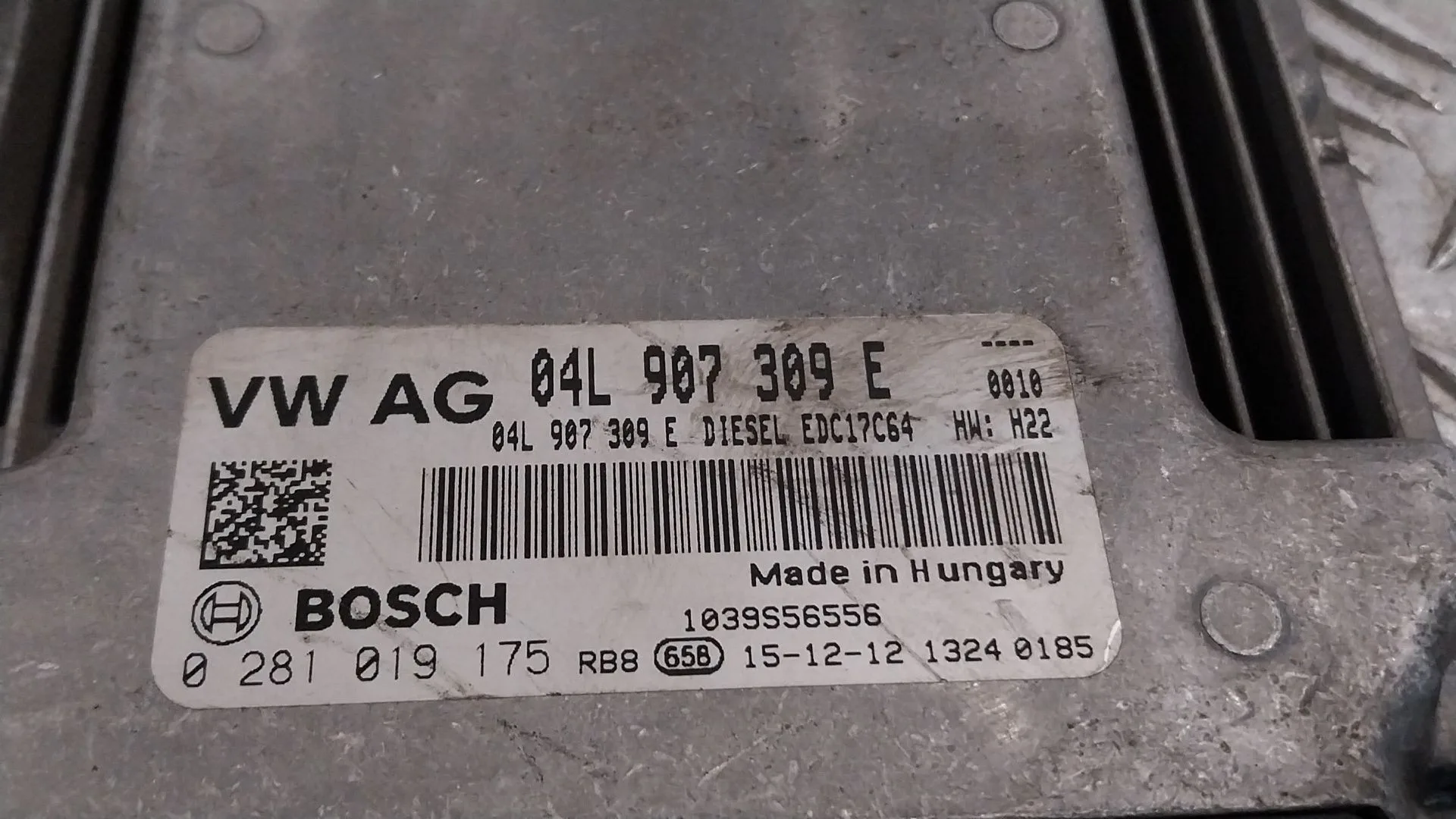 Centralita Motor Uce para Seat Toledo Iv (Kg3)