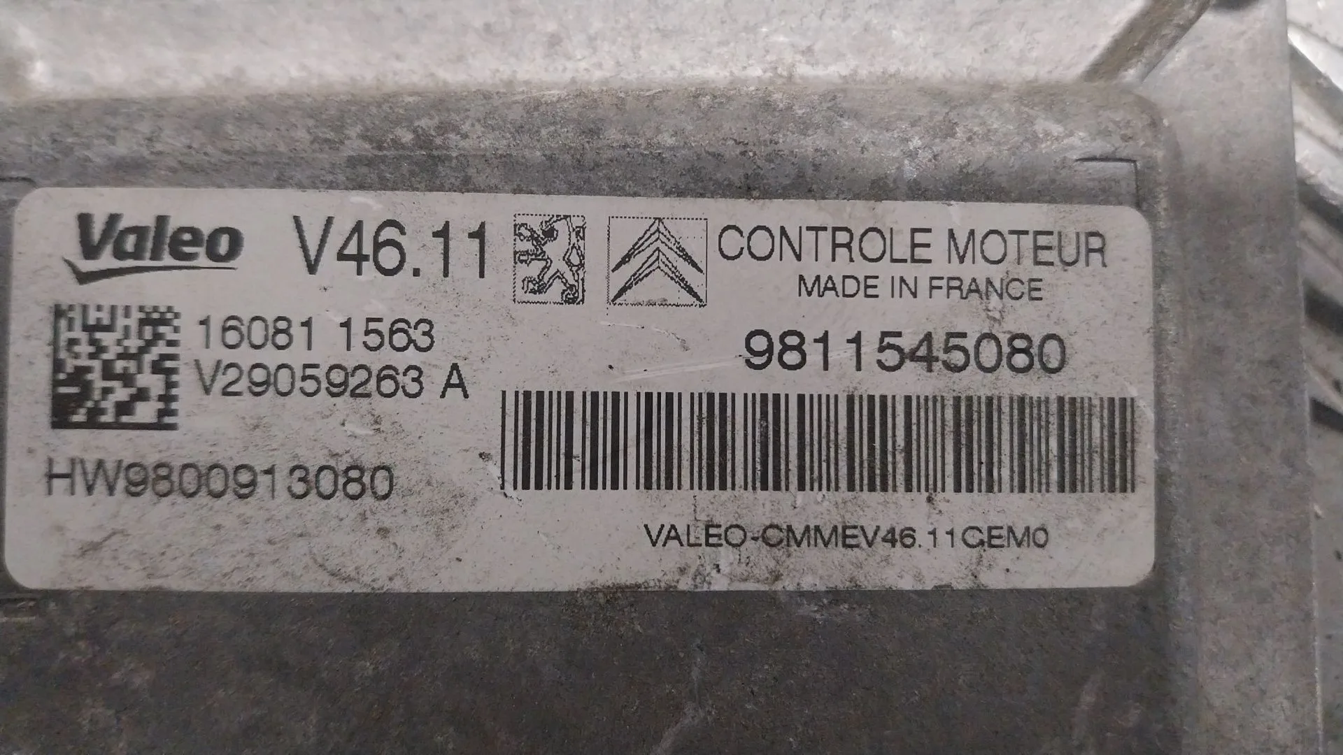 Centralita Motor Uce para Peugeot 208 I (Ca_, Cc_)