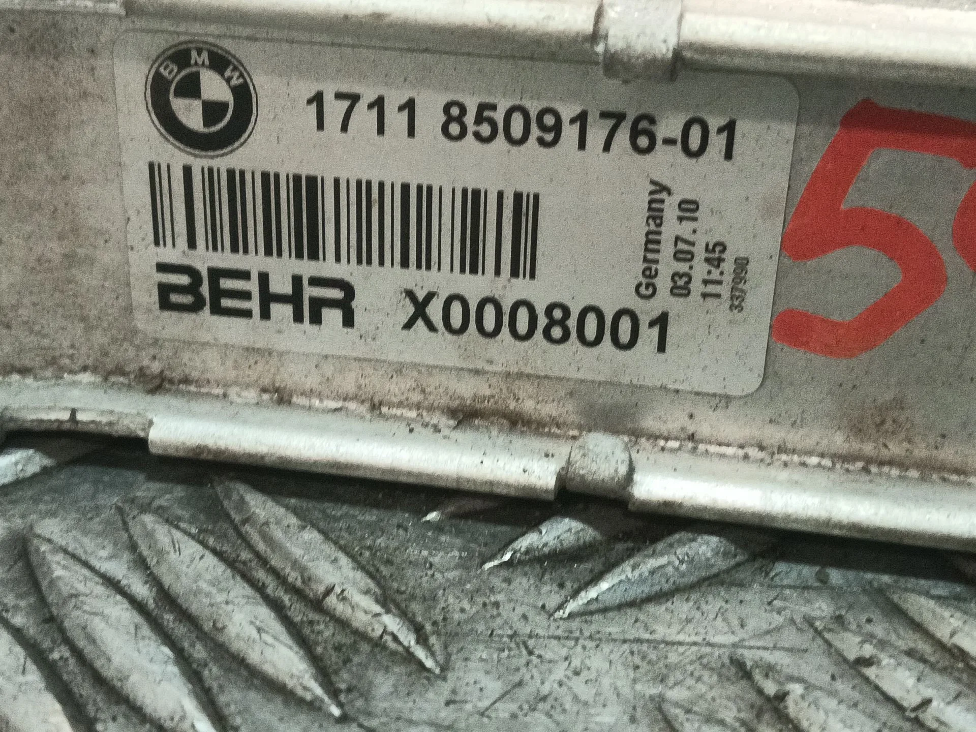 Radiador Agua para Bmw 5 Touring (F11)