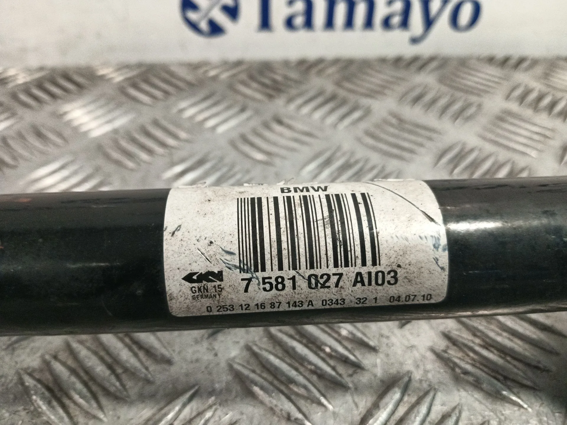 Transmision Trasera Izquierda para Bmw 5 Touring (F11)