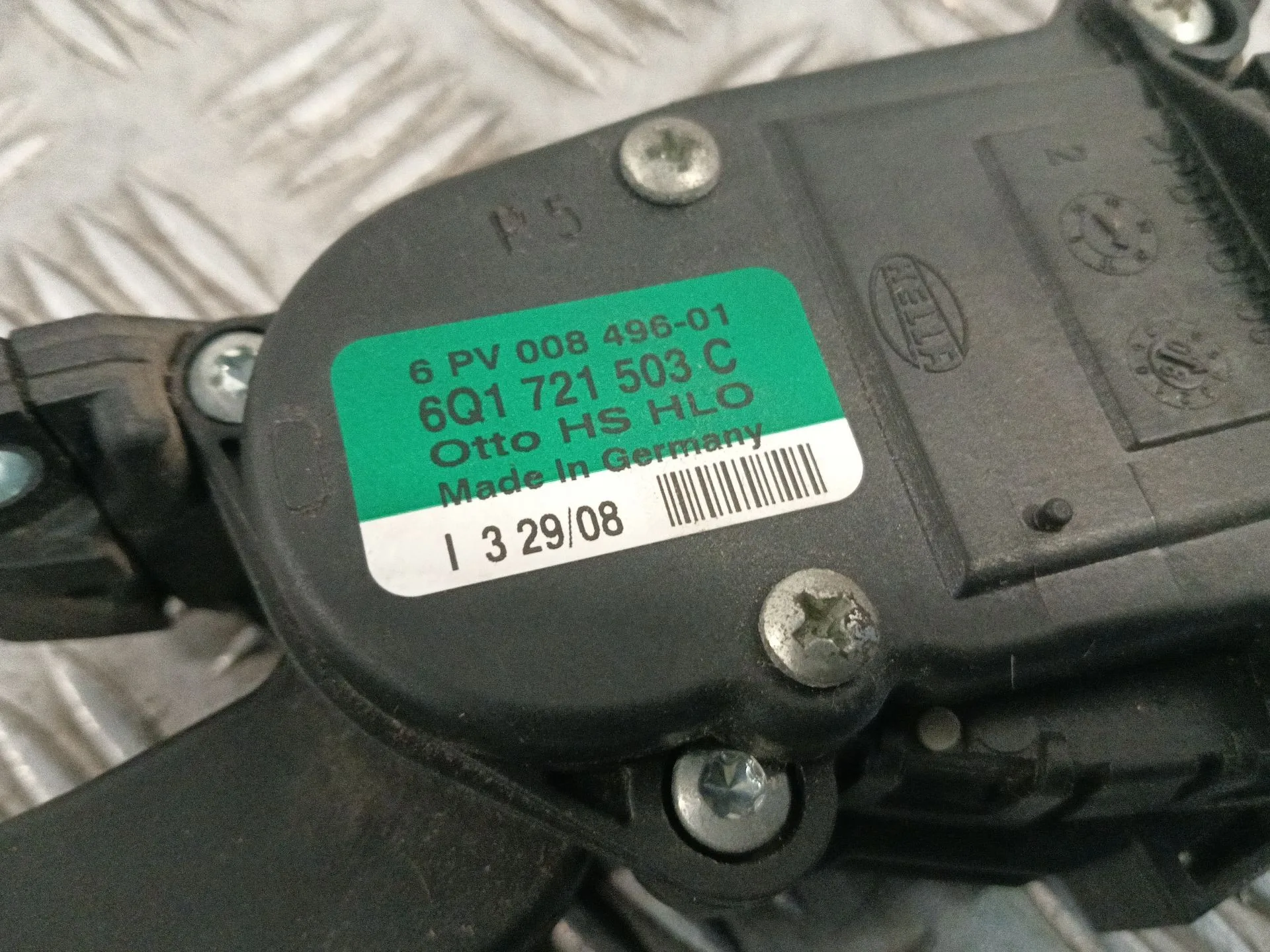 Pedal Acelerador para Seat Ibiza (6J5)
