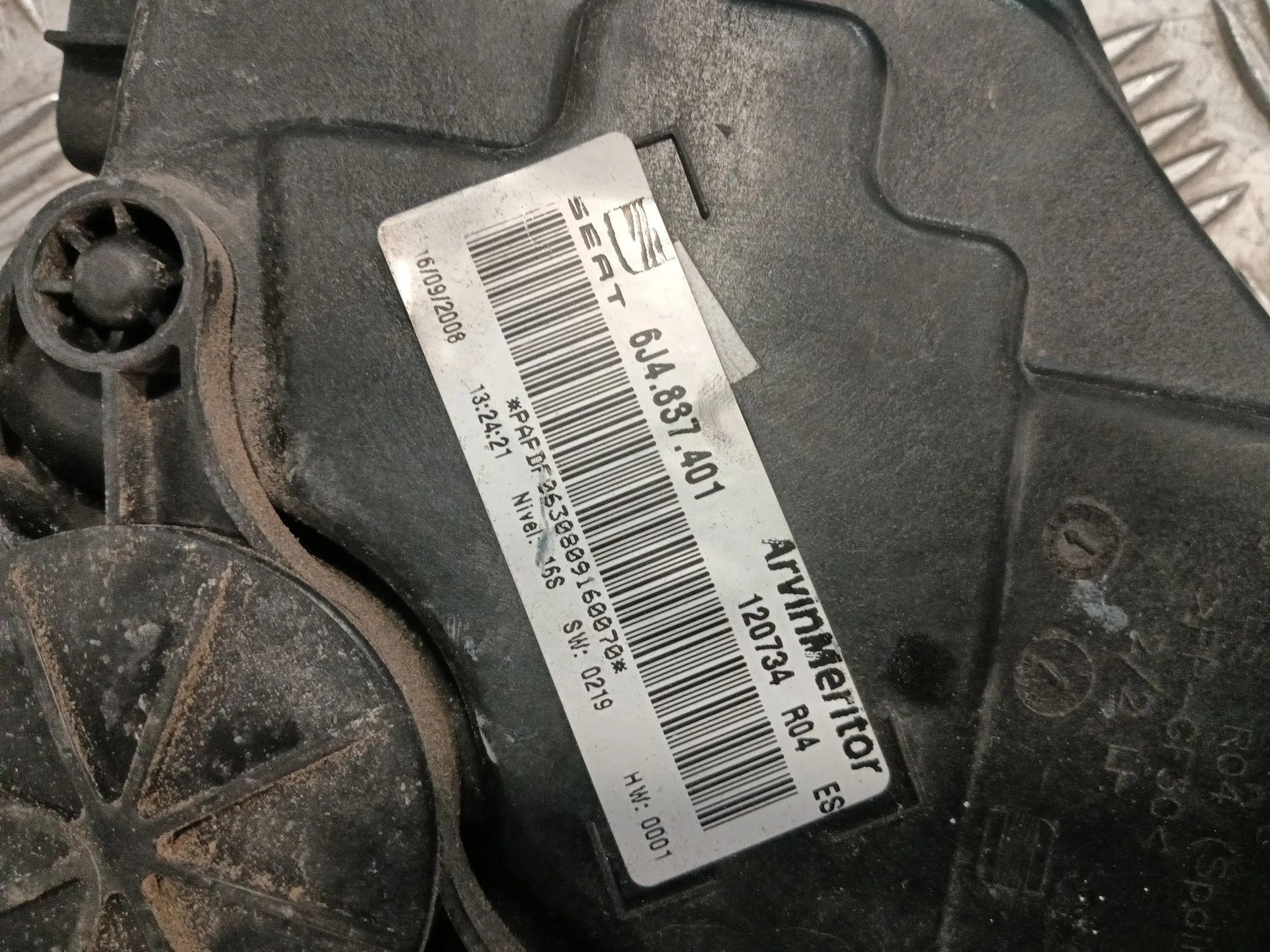 Elevalunas Delantero Izquierdo para Seat Ibiza (6J5)