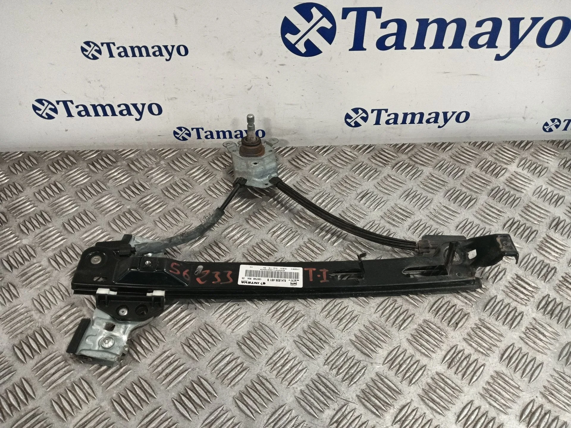Elevalunas Trasero Izquierdo para Seat Ibiza (6J5)