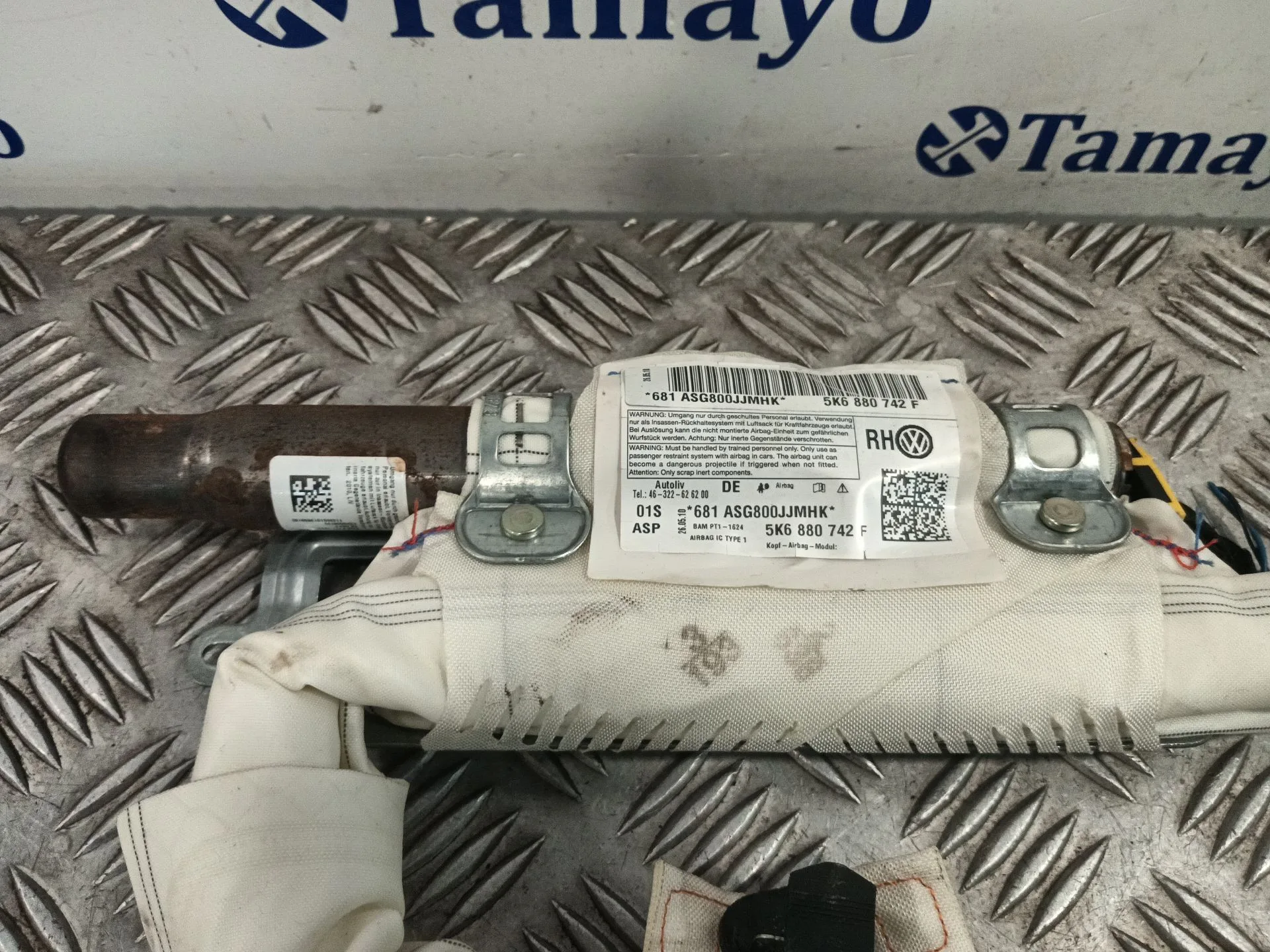 Airbag Cortina Delantero Derecho para Volkswagen Golf Vi (5K1)