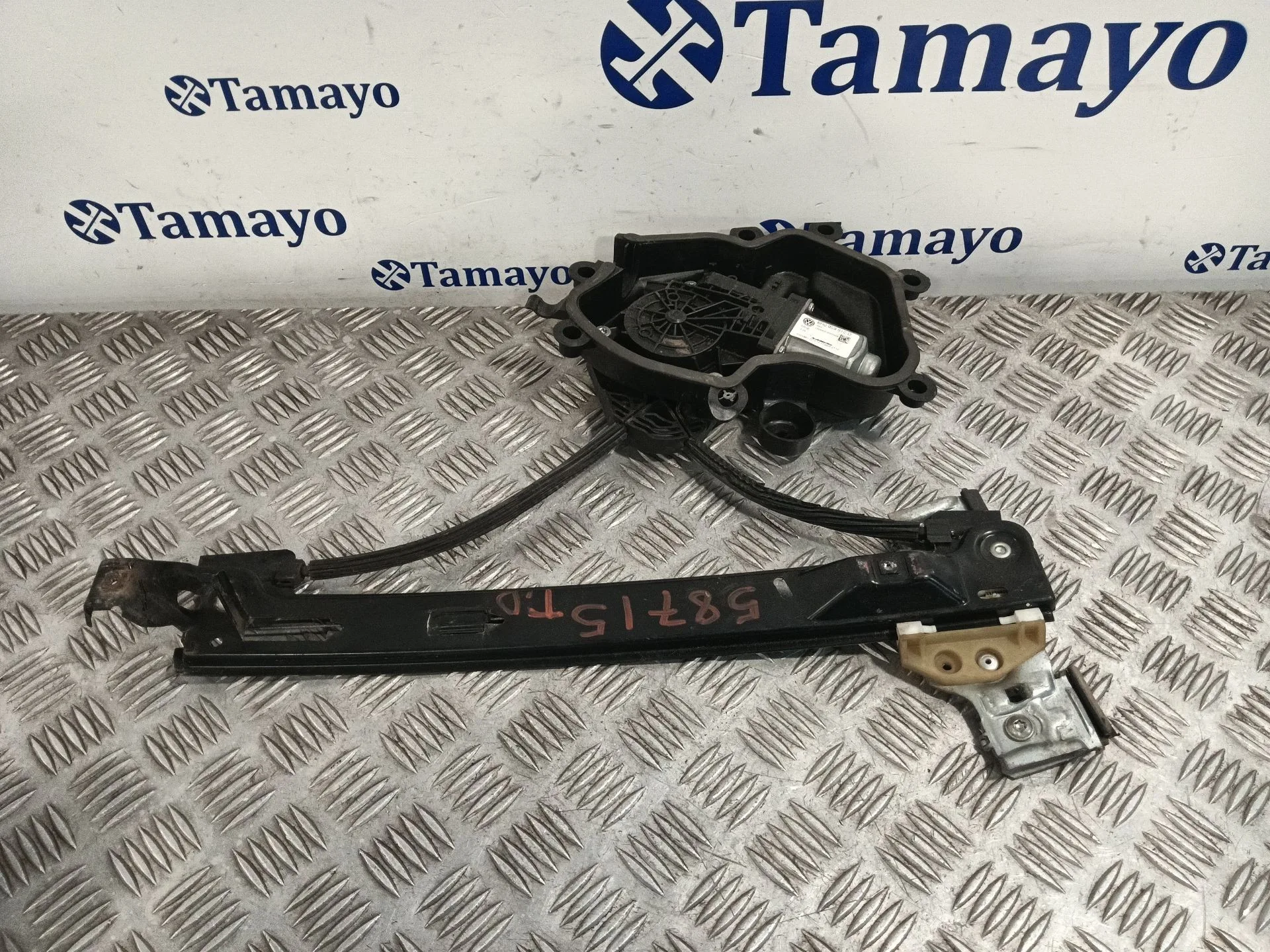 Elevalunas Trasero Derecho para Seat Ibiza (6J5)