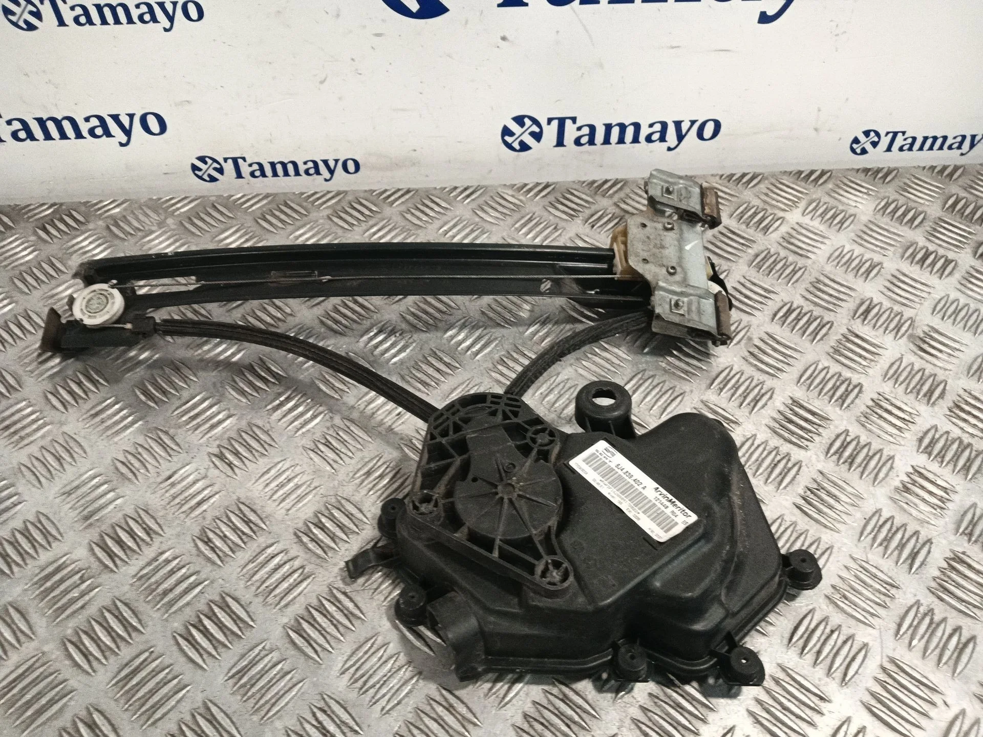 Elevalunas Trasero Derecho para Seat Ibiza (6J5)