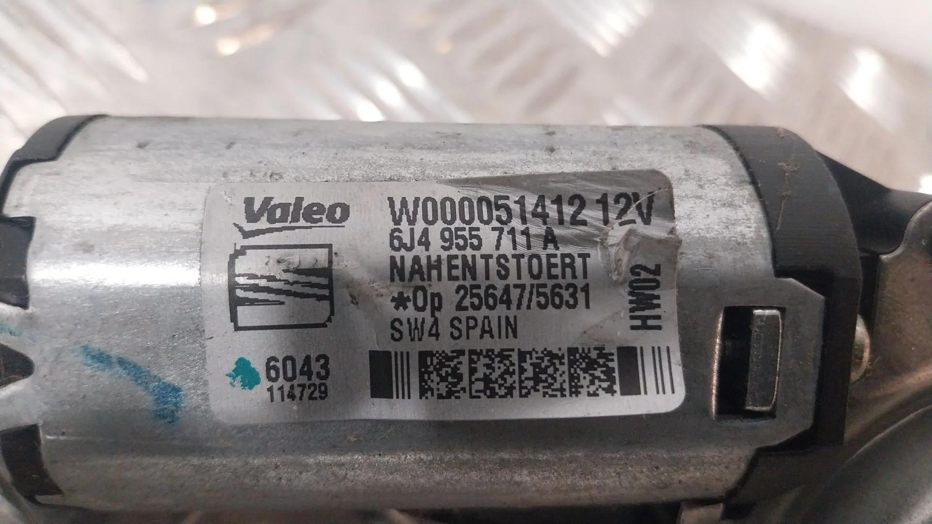 Motor Limpia Trasero para Seat Ibiza (6J5)