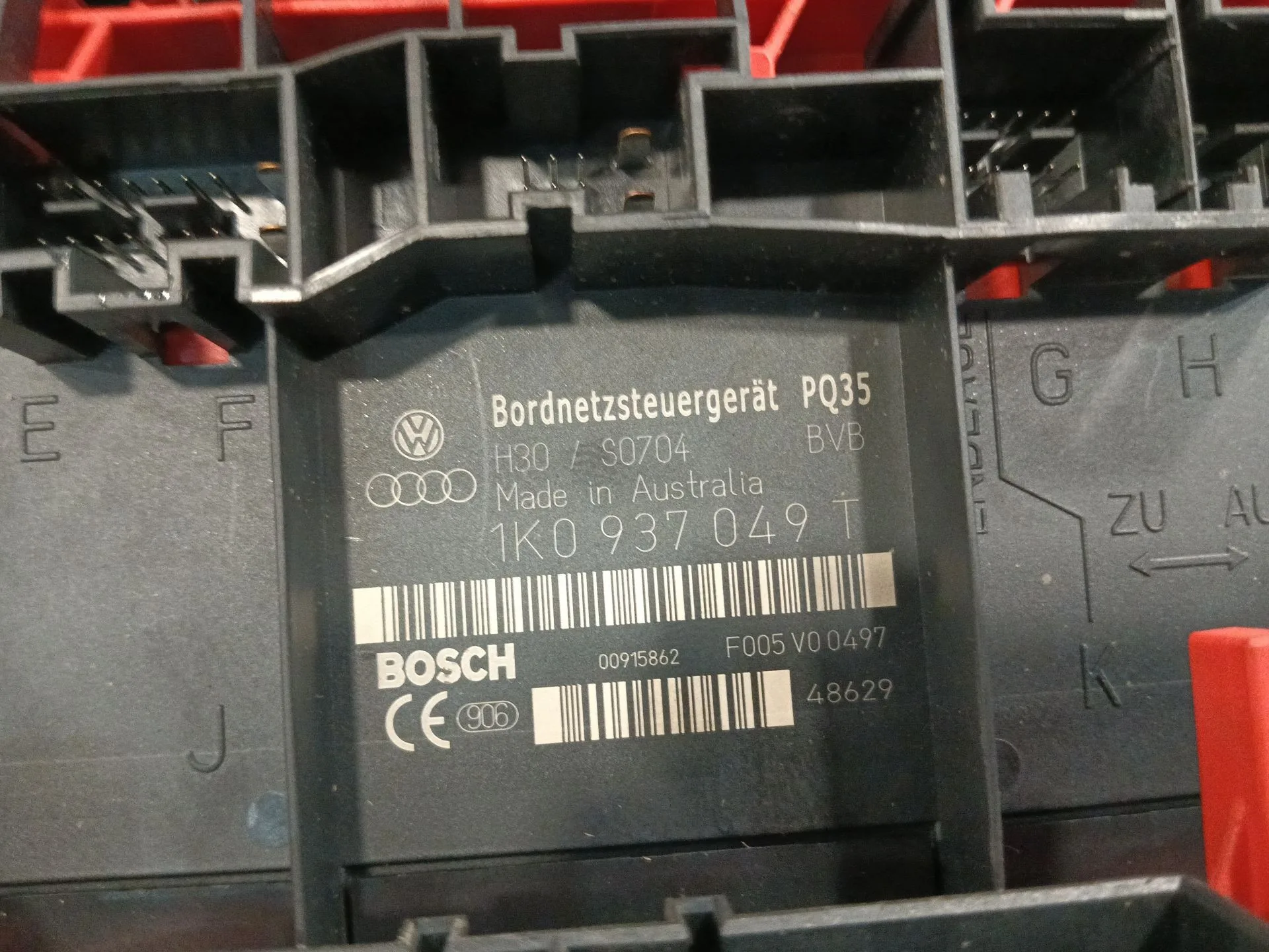 Caja Reles / Fusibles para Volkswagen Touran (1T2)
