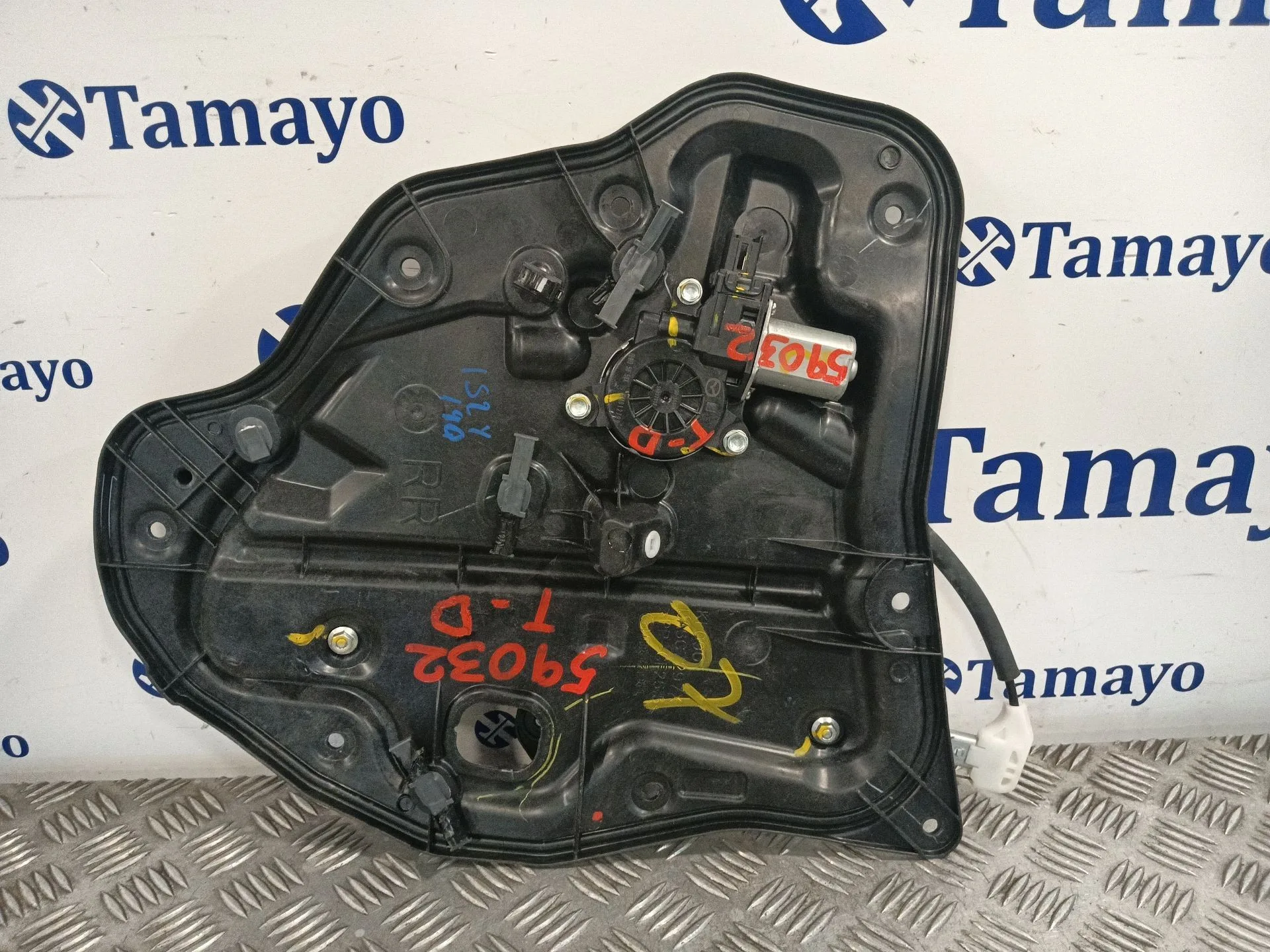Elevalunas Trasero Derecho para Mazda 2 Lim. ()