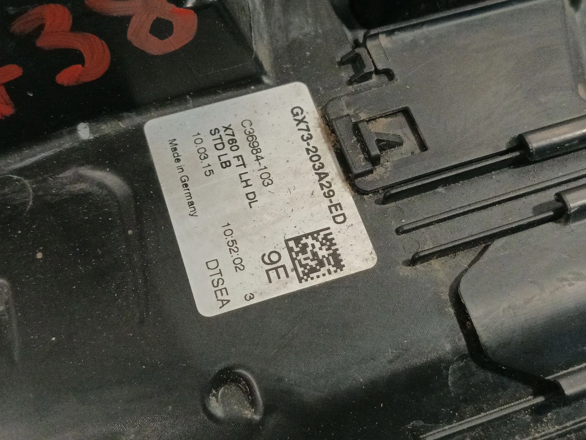 Cerradura Puerta Delantera Izquierda para Jaguar Xe (X760)