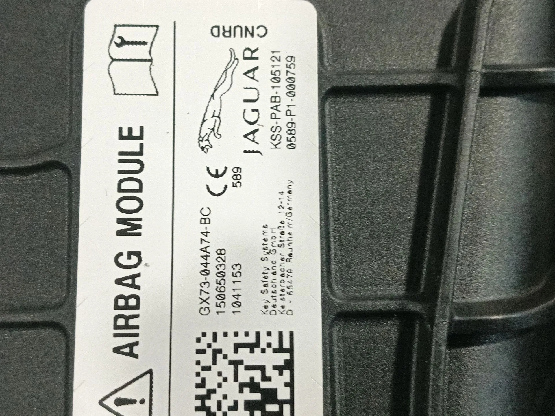 Airbag Delantero Derecho para Jaguar Xe (X760)