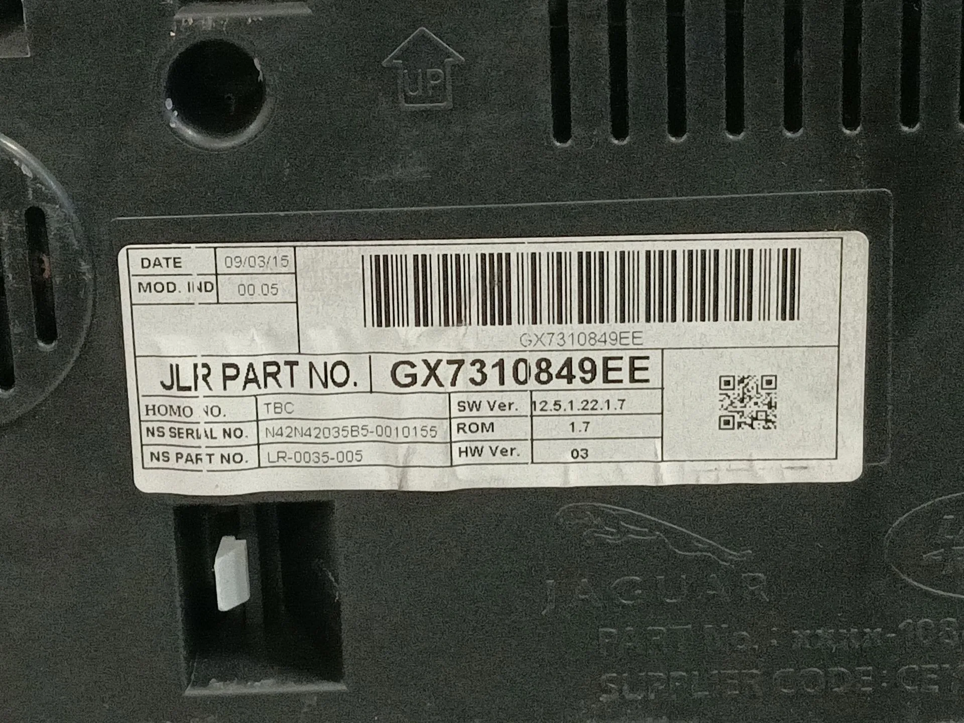 Cuadro Instrumentos para Jaguar Xe (X760)