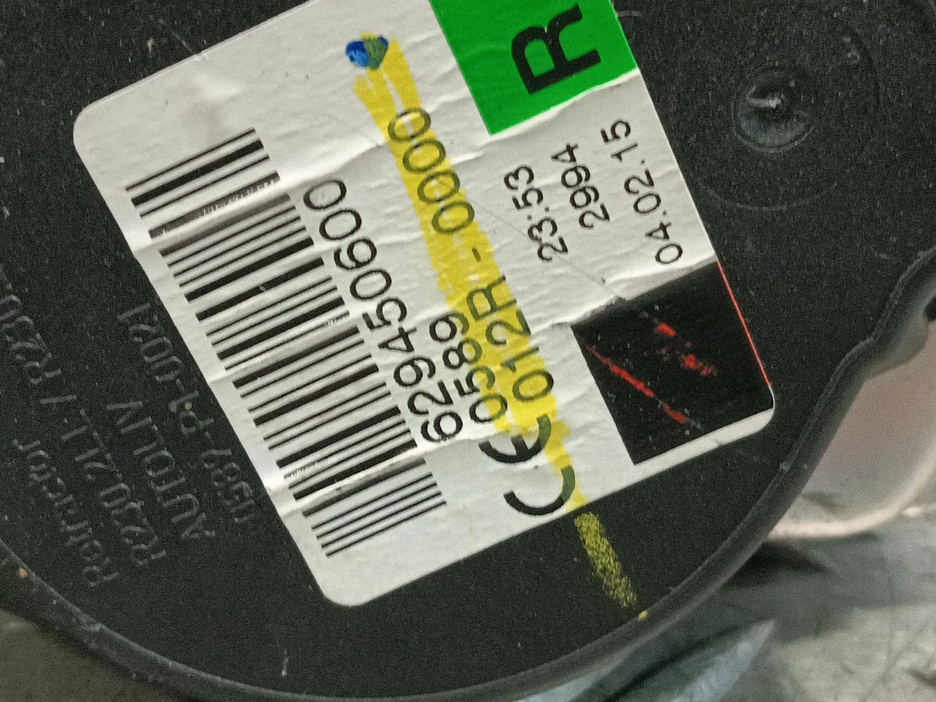 Cinturon Seguridad Delantero Derecho para Jaguar Xe (X760)