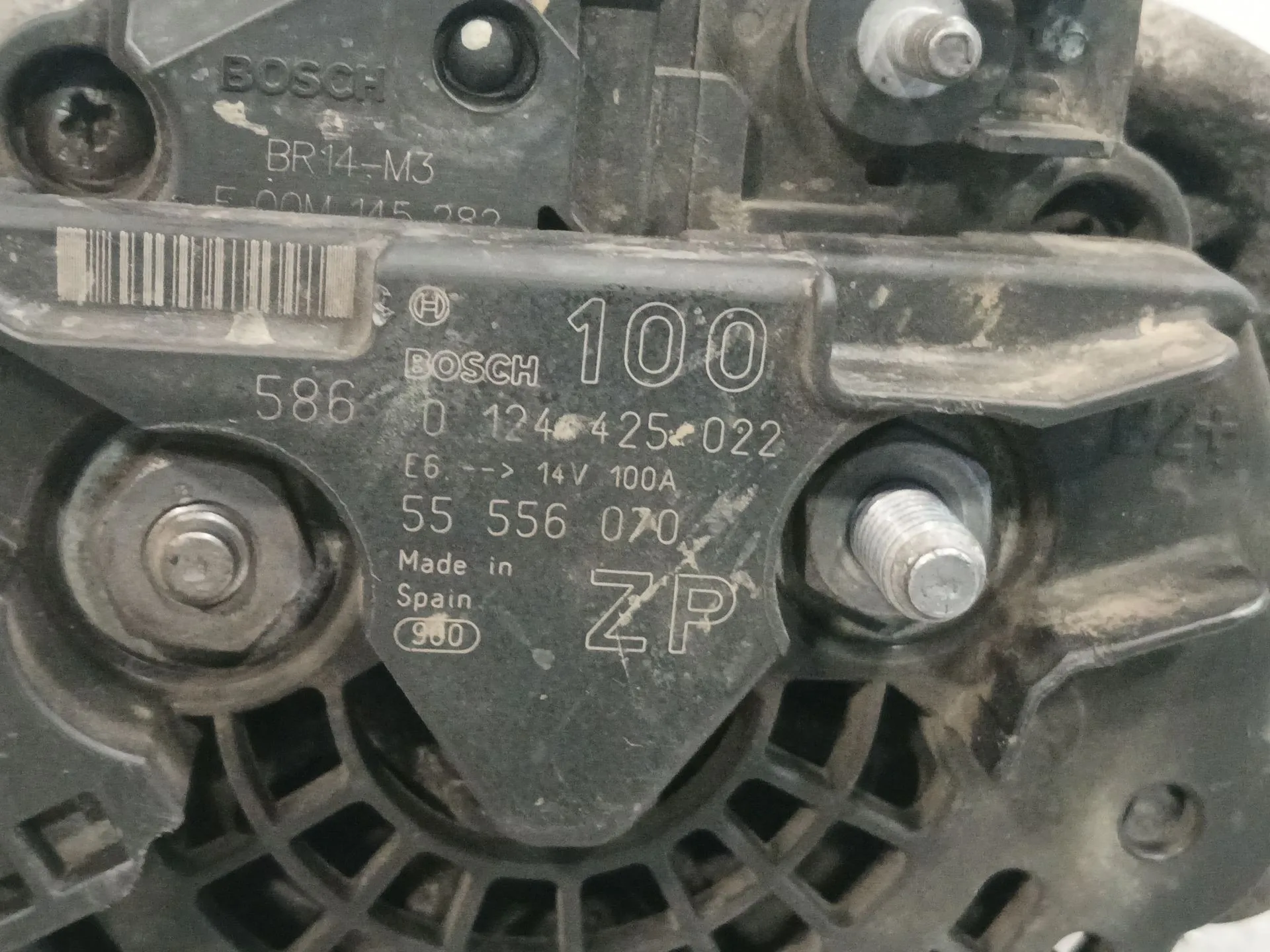 Alternador para Opel Meriva A Monospace (X03)