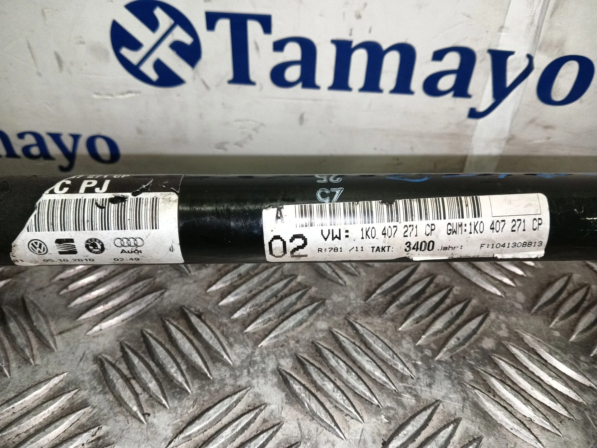 Transmision Delantera Izquierda para Volkswagen Golf Vi (5K1)