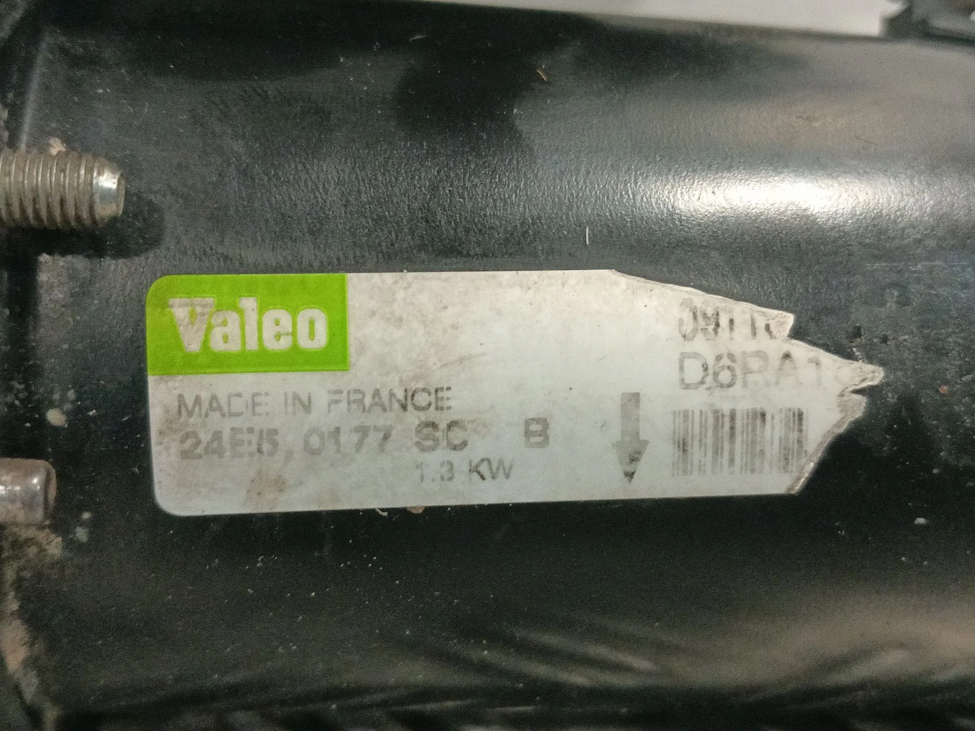 Motor Arranque para Opel Meriva A Monospace (X03)