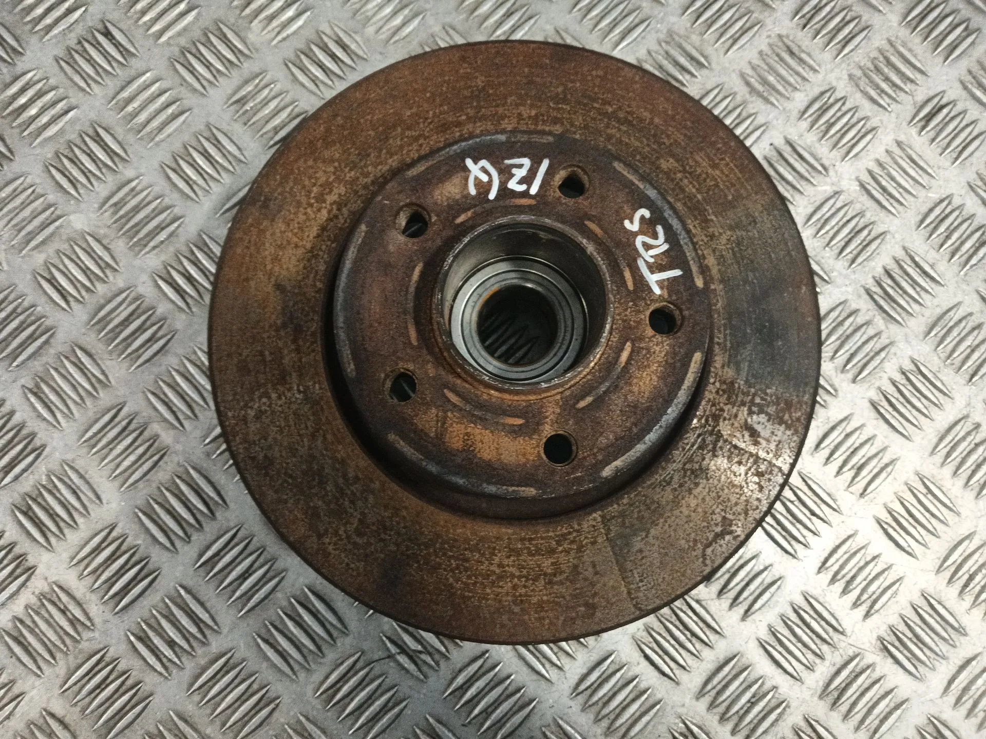Disco Freno Trasero Izquierdo para Opel Vivaro A Autobus (X83)