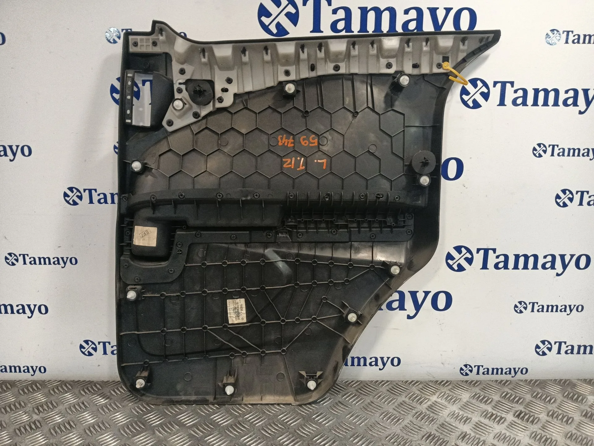 Guarnecido Puerta Trasera Izquierda para Ford Tourneo Courier B460 Monospace