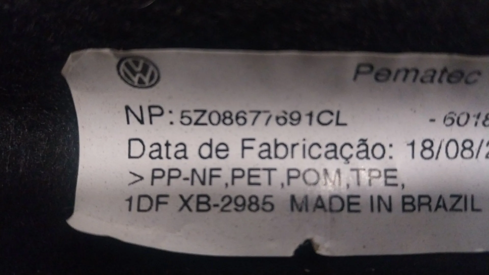 Bandeja Trasera para Volkswagen Fox Hatchback (5Z1, 5Z3, 5Z4, 5Z5)