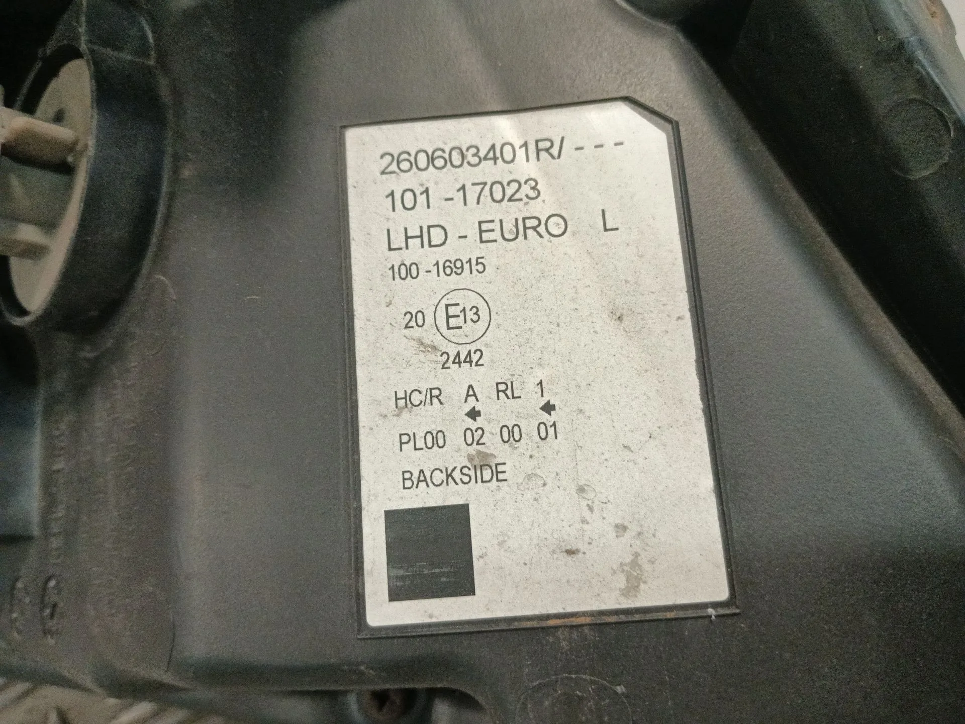 Faro Izquierdo para Renault Kangoo Express (Fw0/1_)