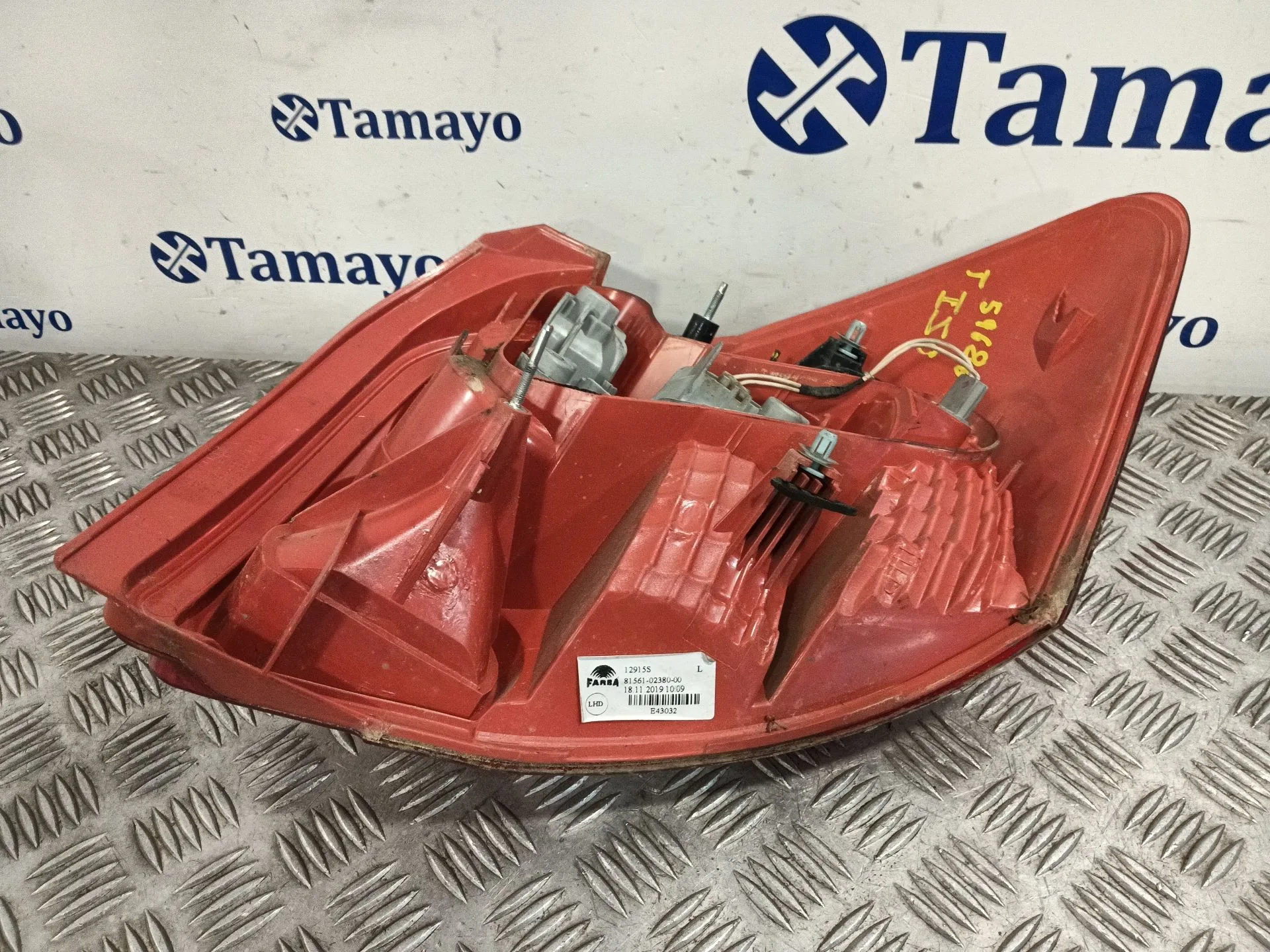 Piloto Trasero Izquierdo para Toyota Auris (_E15_)