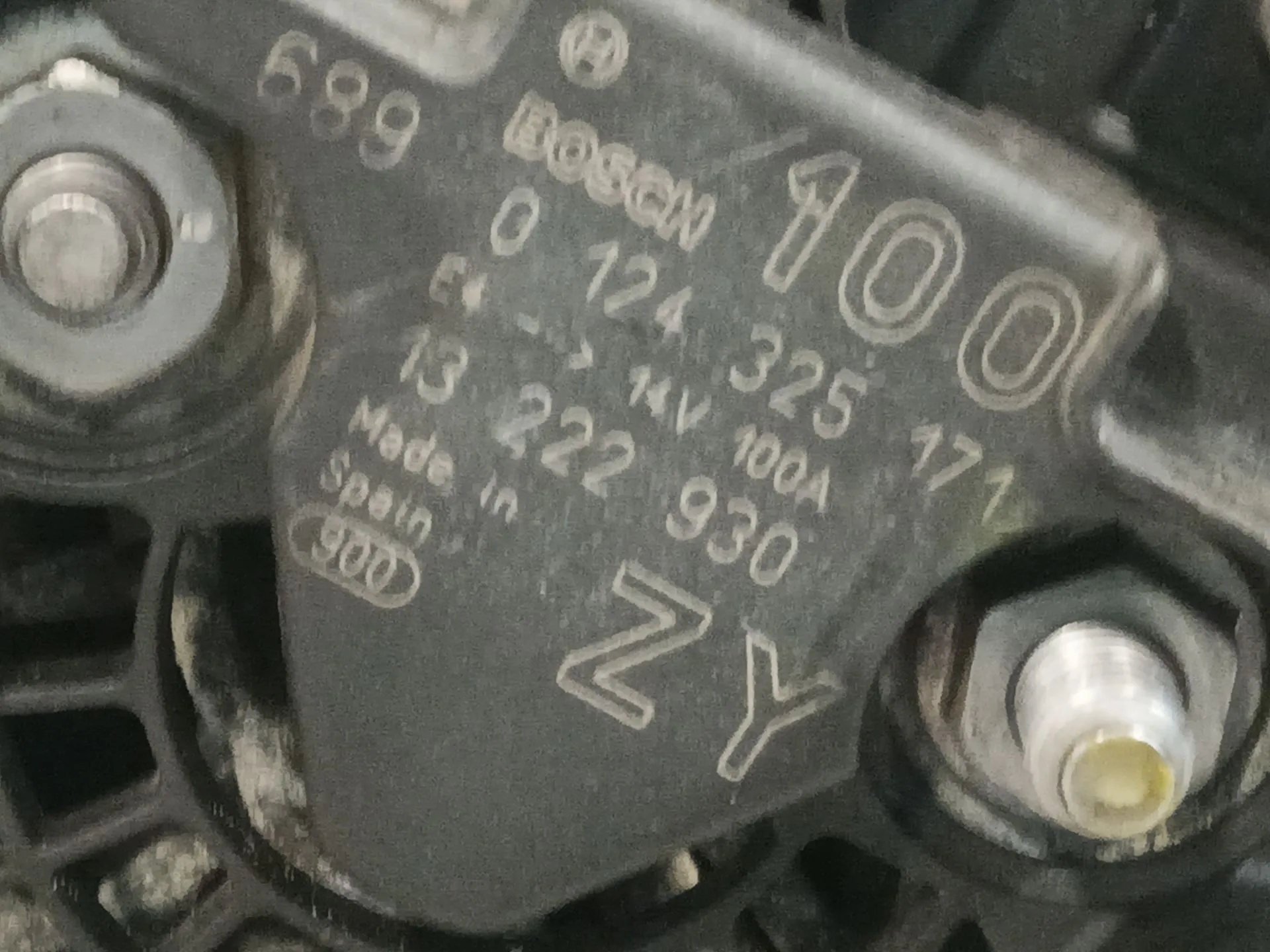 Alternador para Opel Corsa D