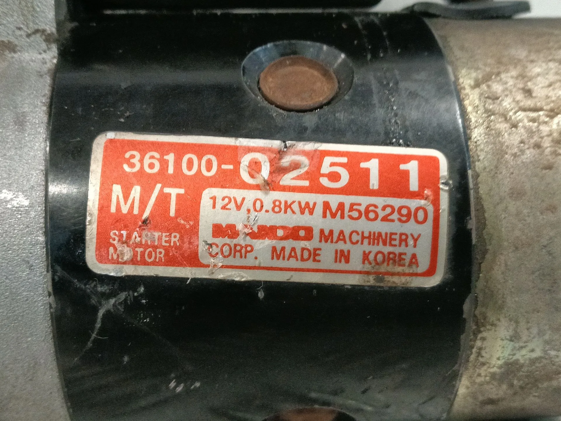Motor Arranque para Hyundai Atos (Mx)