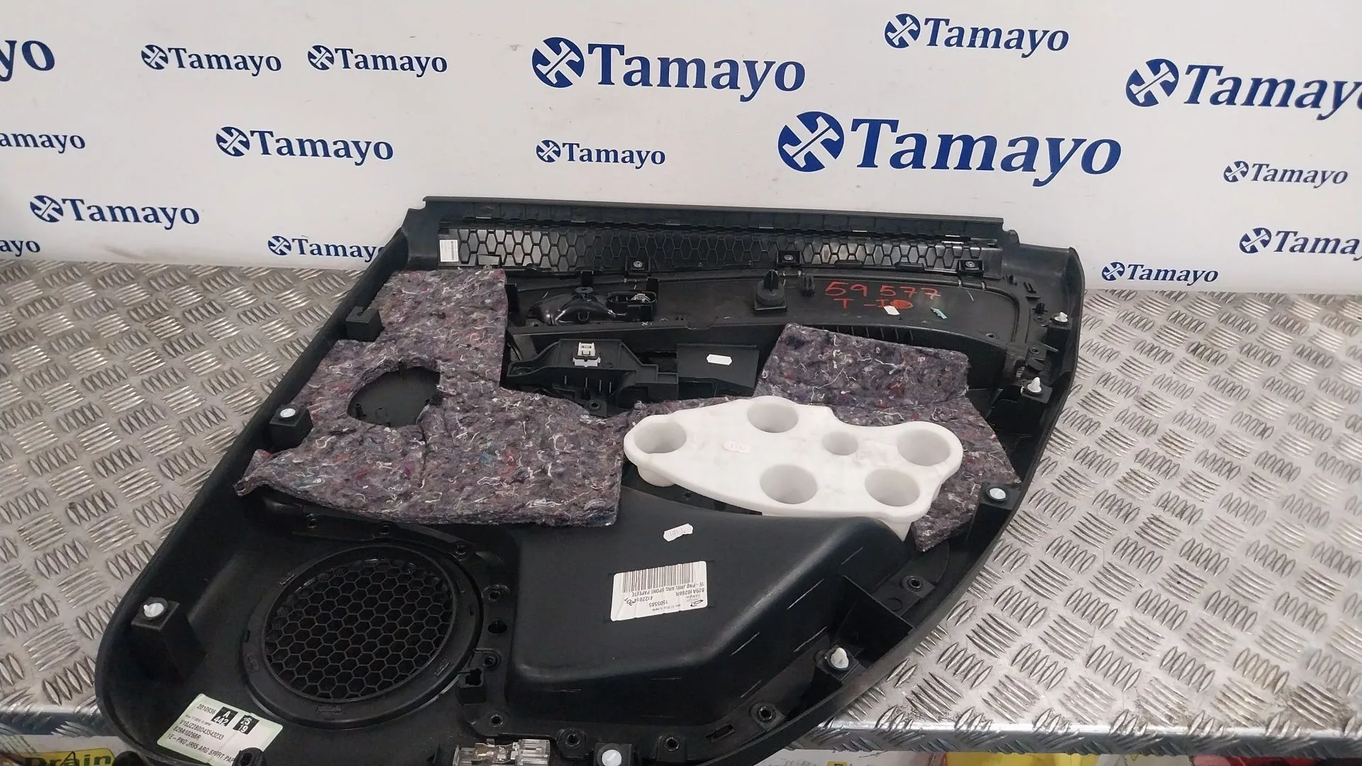 Guarnecido Puerta Trasera Izquierda para Renault Scenic Iii (Jz0/1_)