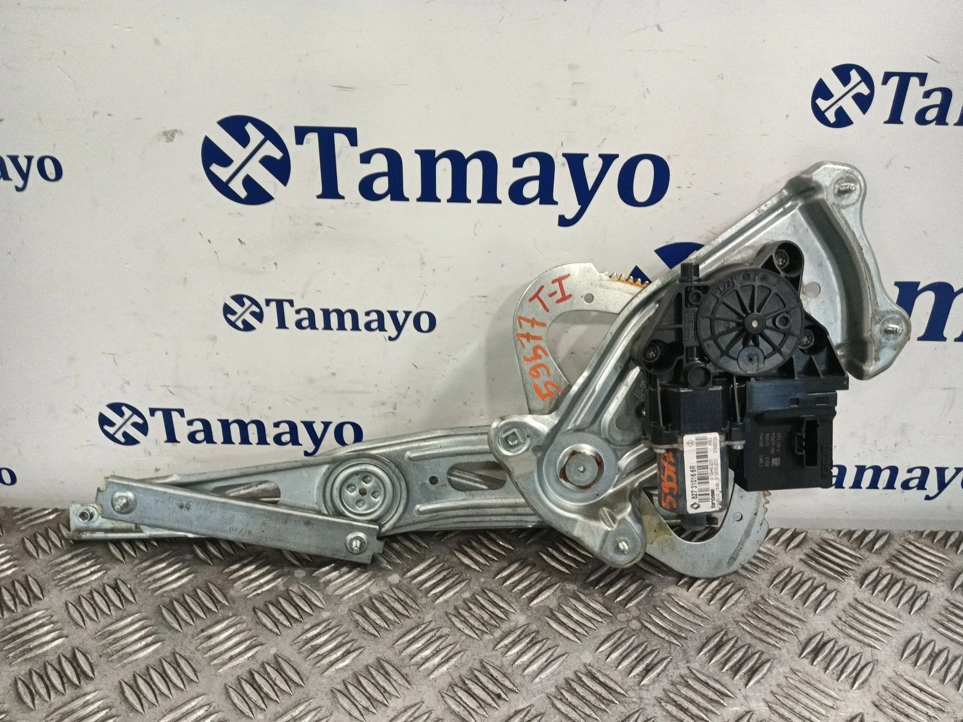 Elevalunas Trasero Izquierdo para Renault Scenic Iii (Jz0/1_)