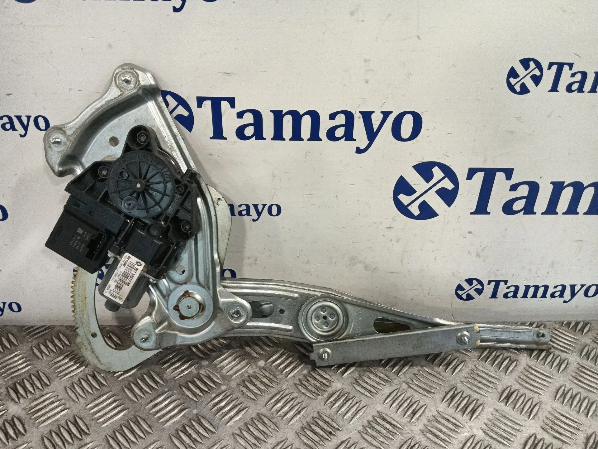 Elevalunas Trasero Derecho para Renault Scenic Iii (Jz0/1_)